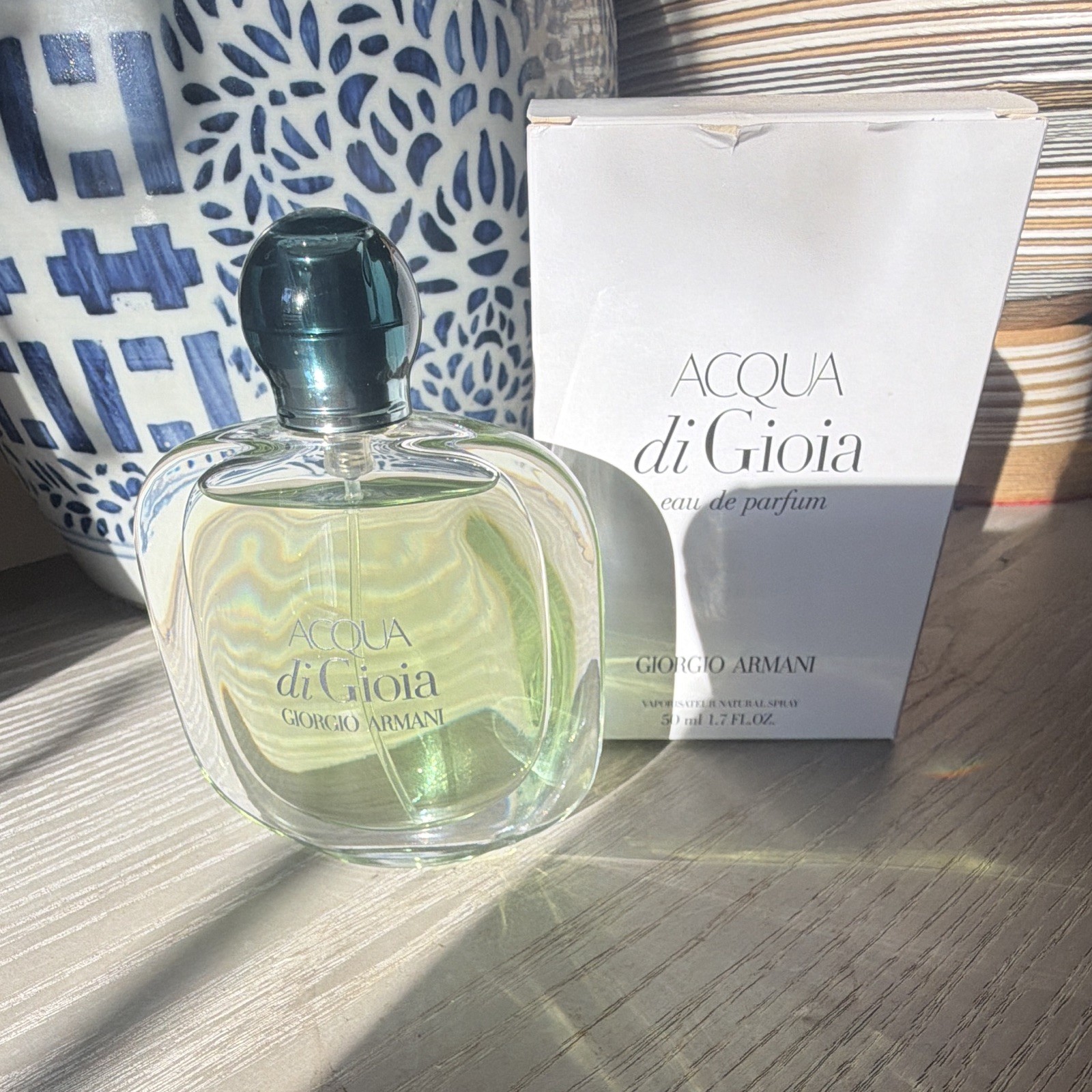 Giorgio Armani Acqua di Gioia Eau de Parfum Spray, Regular Size 1.7 fl oz Giorgio Armani Acqua di Gioia Eau de Parfum Spray, Regular Size 1.7 fl oz