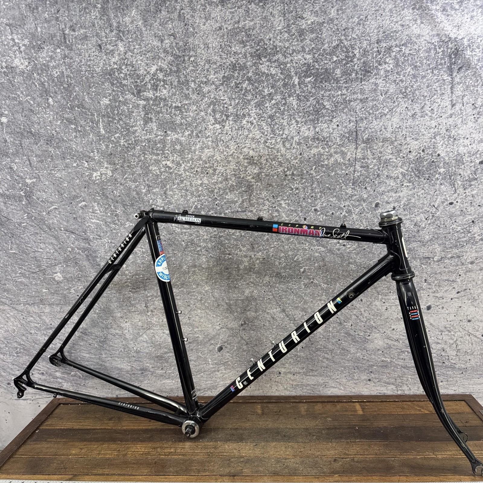 Vintage Centurion Ironman Dave Scott Expert 50cm Road Frame Tange 700c 126mm 80s