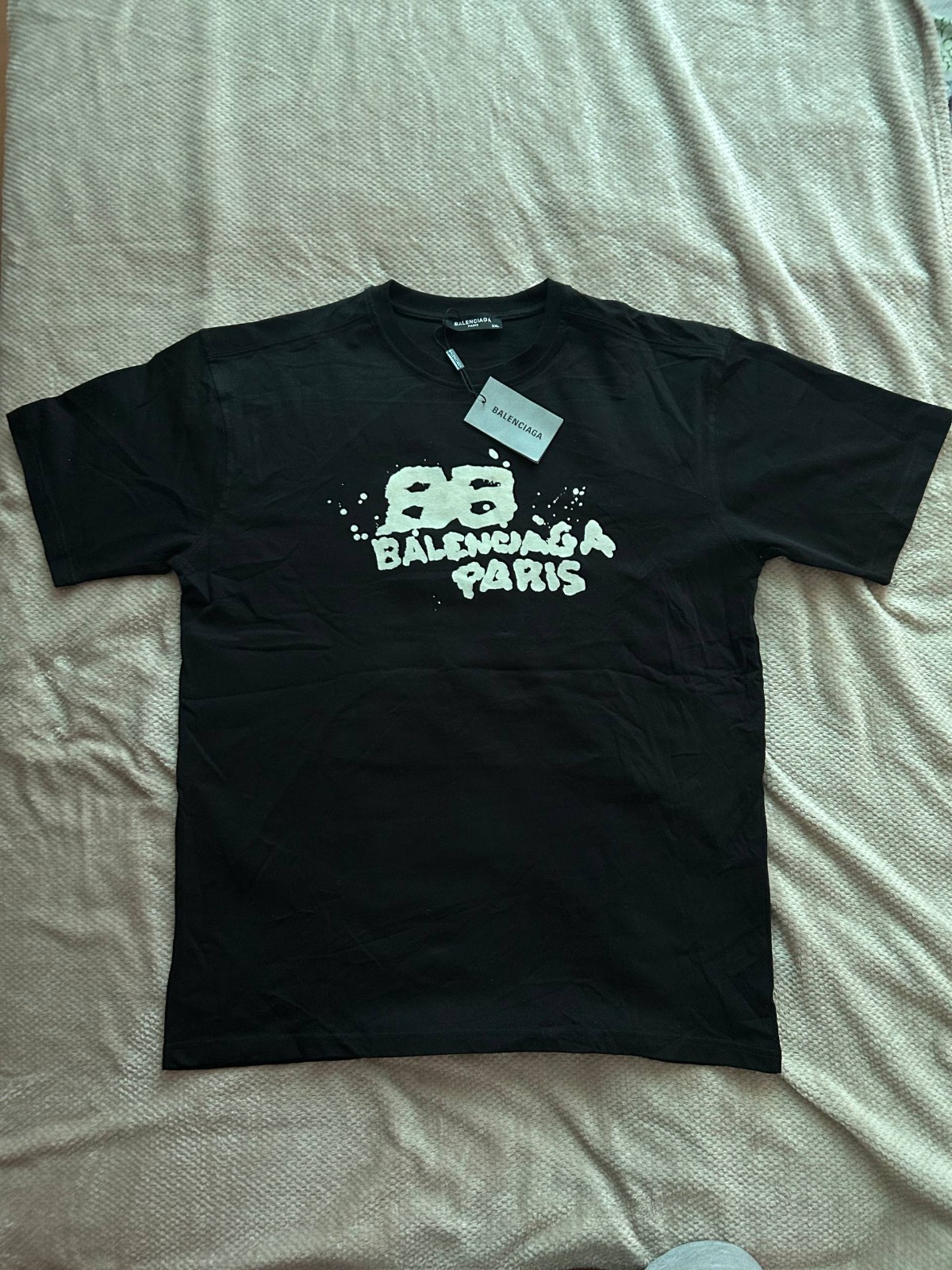Vintage Balenciaga Paris t shirt xxl