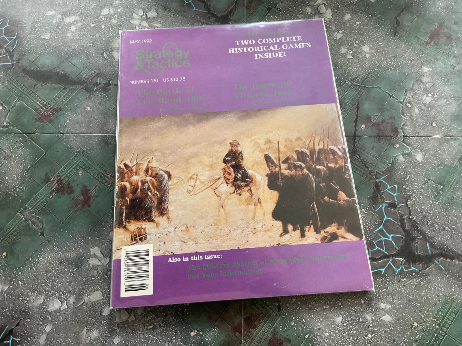 Strategy & Tactics # 151 The Battle of Friedland 1807 / Vittoria 1813 unpunched Strategy & Tactics # 151 The Battle of Friedland 1807 / Vittoria 1813 unpunched
