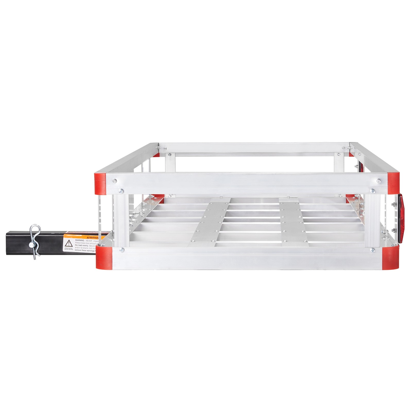 Uimoso Hitch Mount Cargo Carrier 49.4x22.4x7.1 in 500lb Aluminum for 2