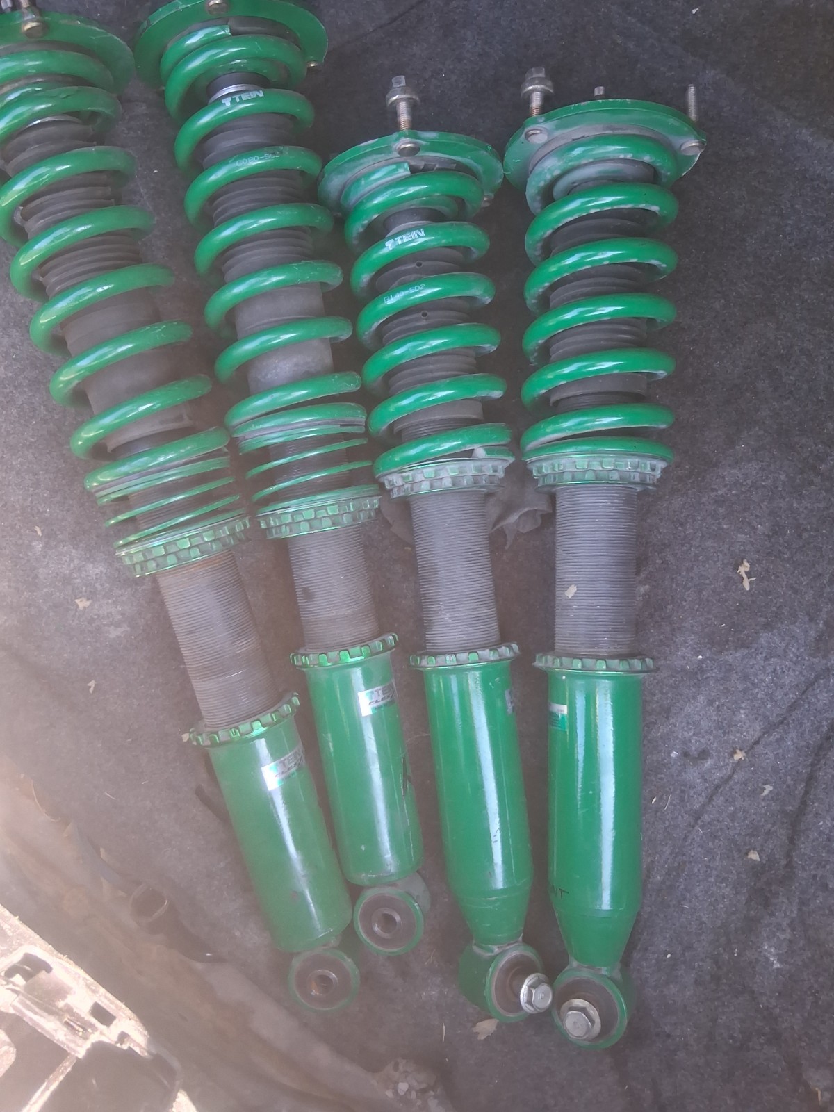 2001-2005 Lexus LS430 Tein Flex Z Coilovers Barley Used 2001-2005 Lexus LS430 Tein Flex Z Coilovers Barley Used