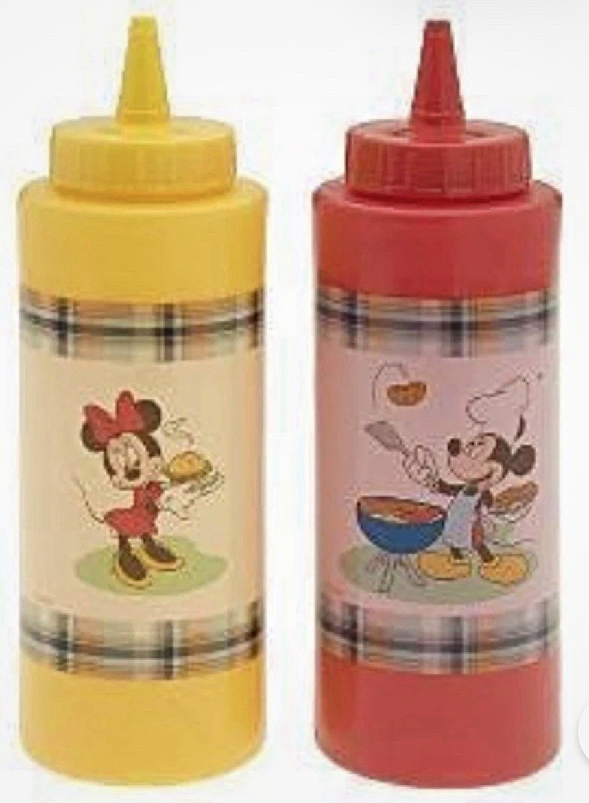 Disney Mickey & Minnie Squeeze Bottles Disney Mickey & Minnie Squeeze Bottles