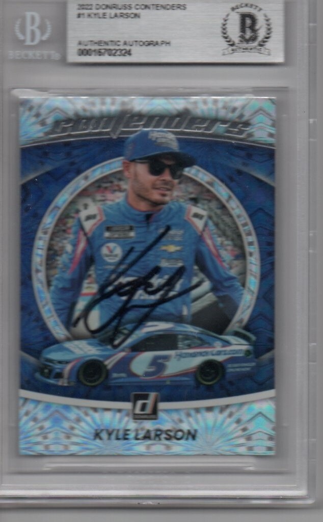 2022 PANINI KYLE LARSON CONTENTERS AUTOGRAPHED CARD#1 AUTHENTIC AUTO BY BECKETT 2022 PANINI KYLE LARSON CONTENTERS AUTOGRAPHED CARD#1 AUTHENTIC AUTO BY BECKETT