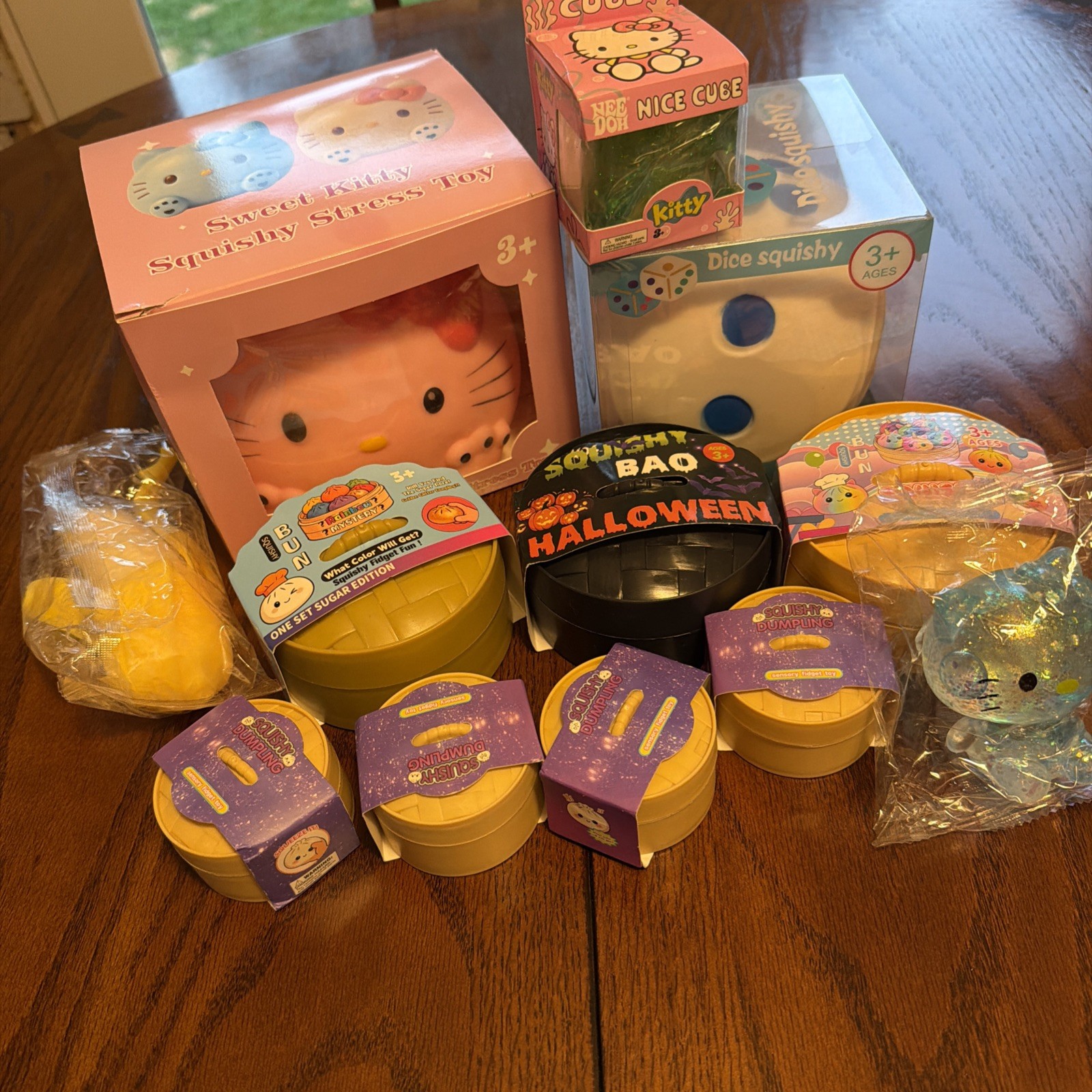 Needoh type & squishy Lot- 12 different new in packaging Needoh type & squishy Lot- 12 different new in packaging