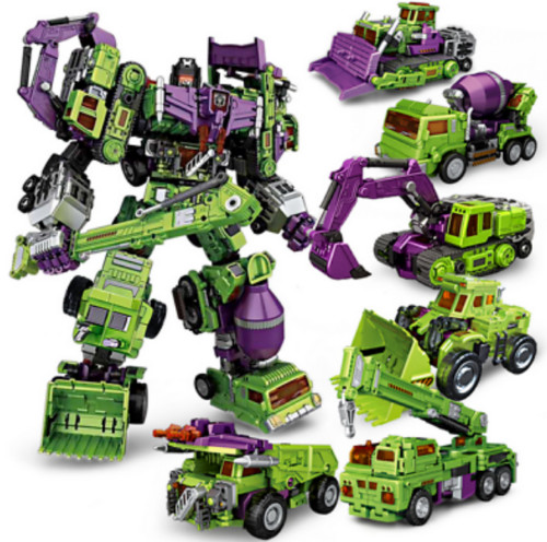 New In Stock NBK Devastator Transformation Toy Oversized  Figure No Box