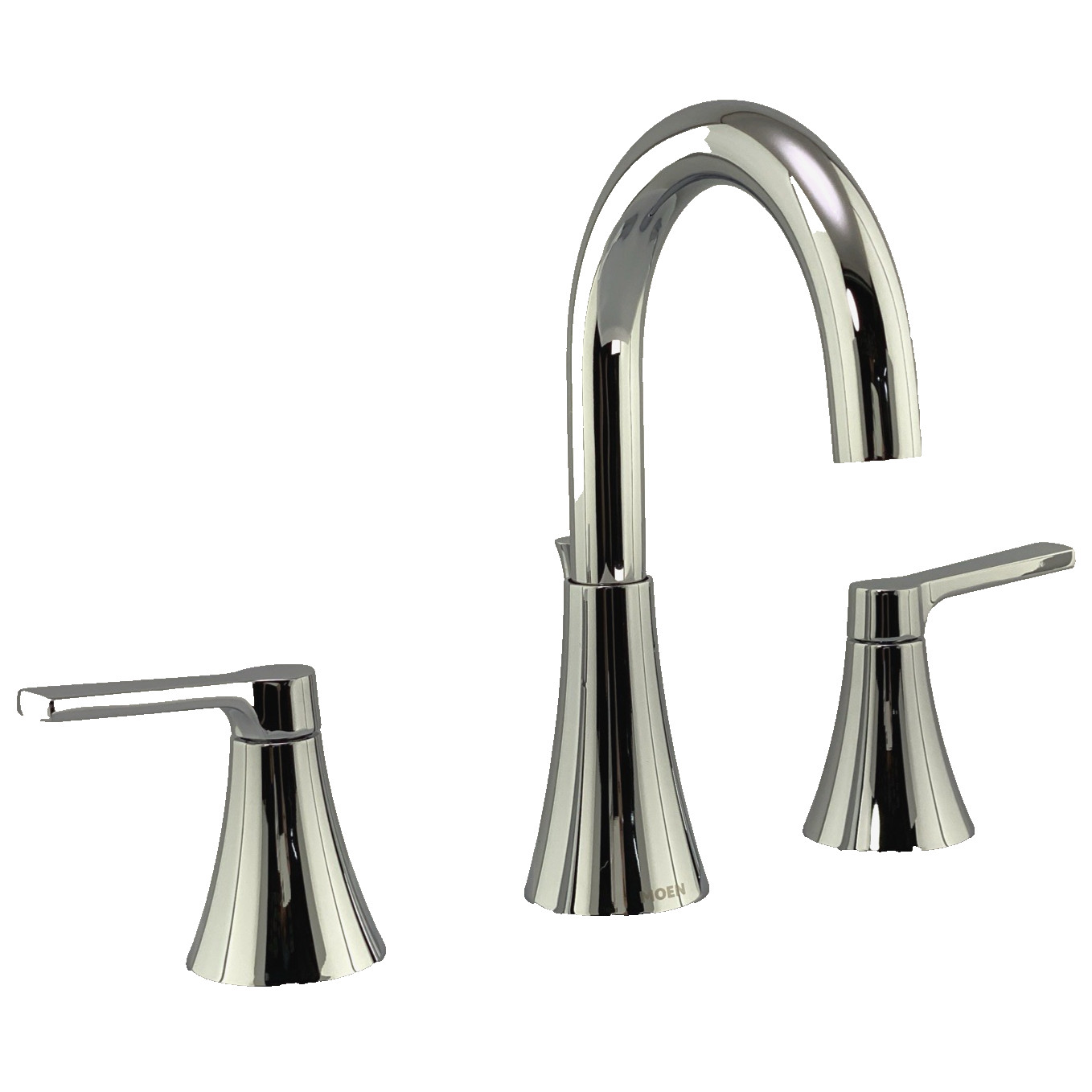 MOEN Jase Chrome Two-Handle Widespread Bathroom Faucet TV64433
