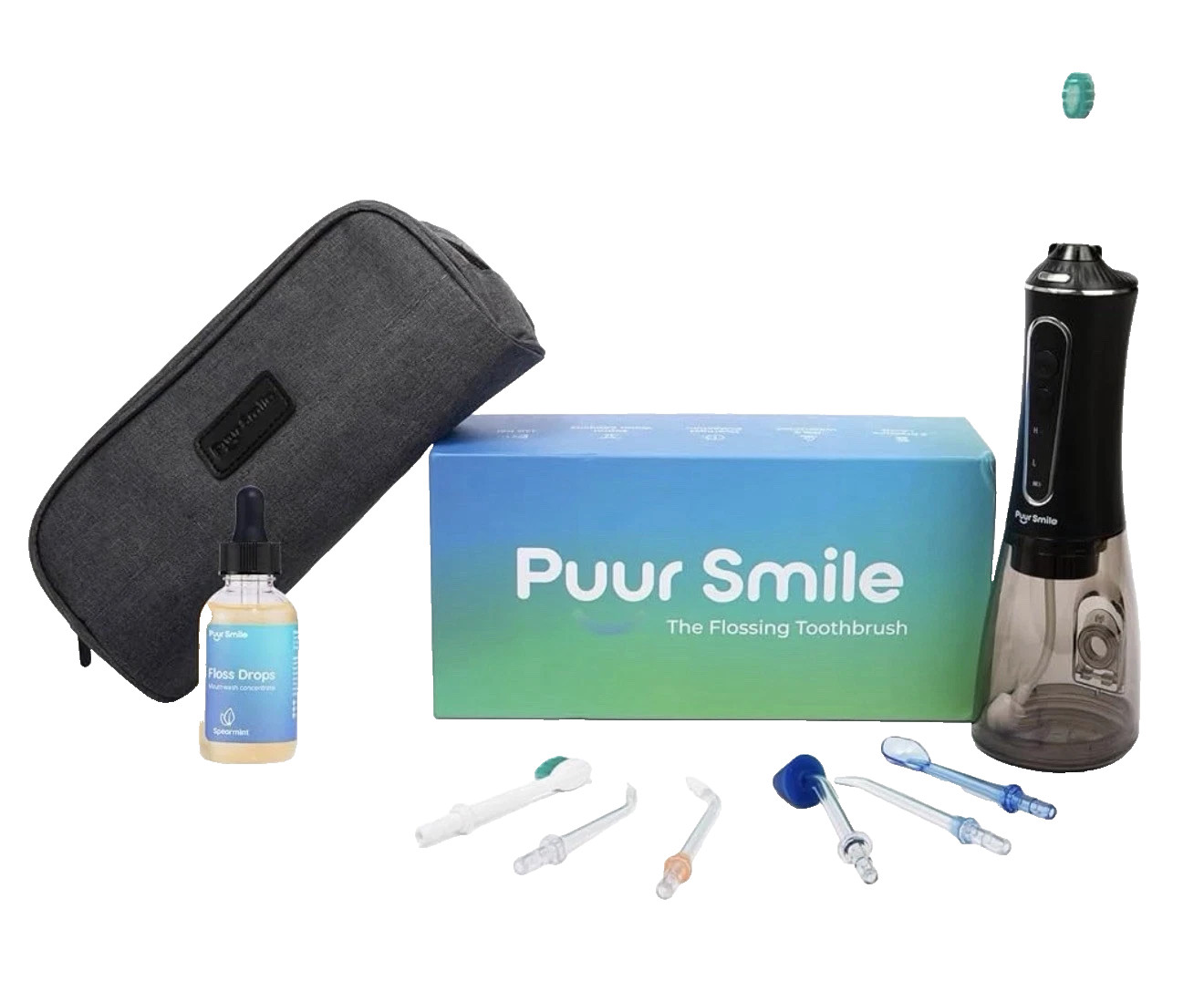 Puur Smile The Flossing Toothbrush Dental Care Water Flosser NEW SEALED BOX