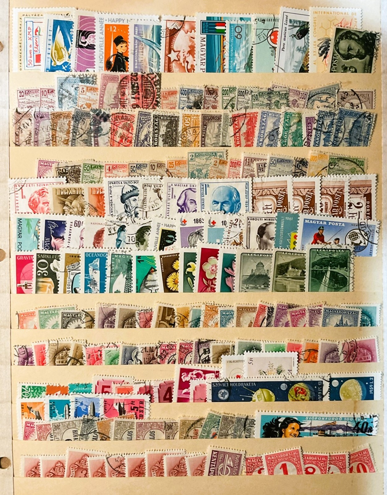 WW/US COLLECTION 1300 Stamps MyBest VINTAGE selection from Albums. LOW SHIPPING