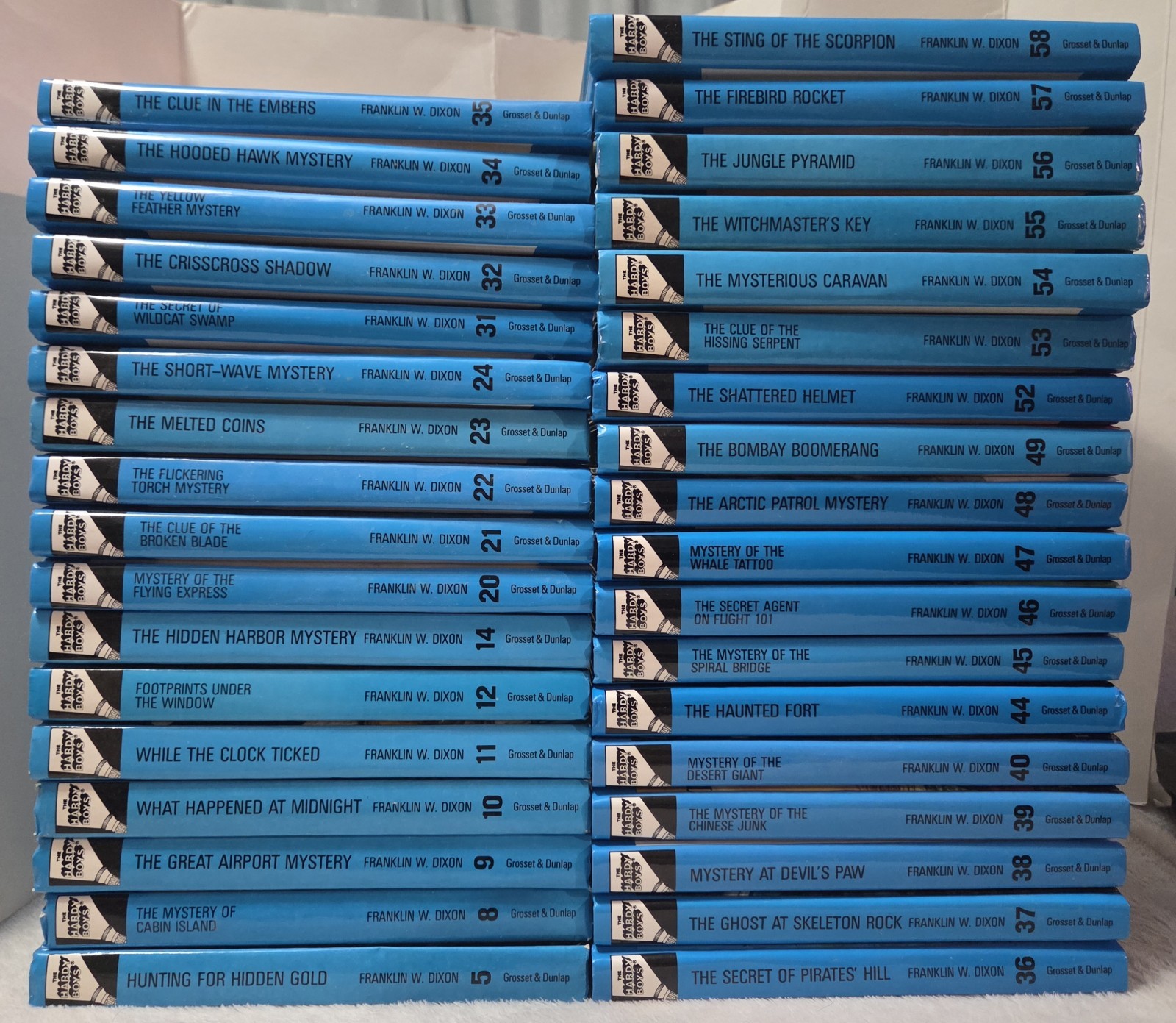 🔥🔥VINTAGE HARDY BOYS MYSTERY STORIES \