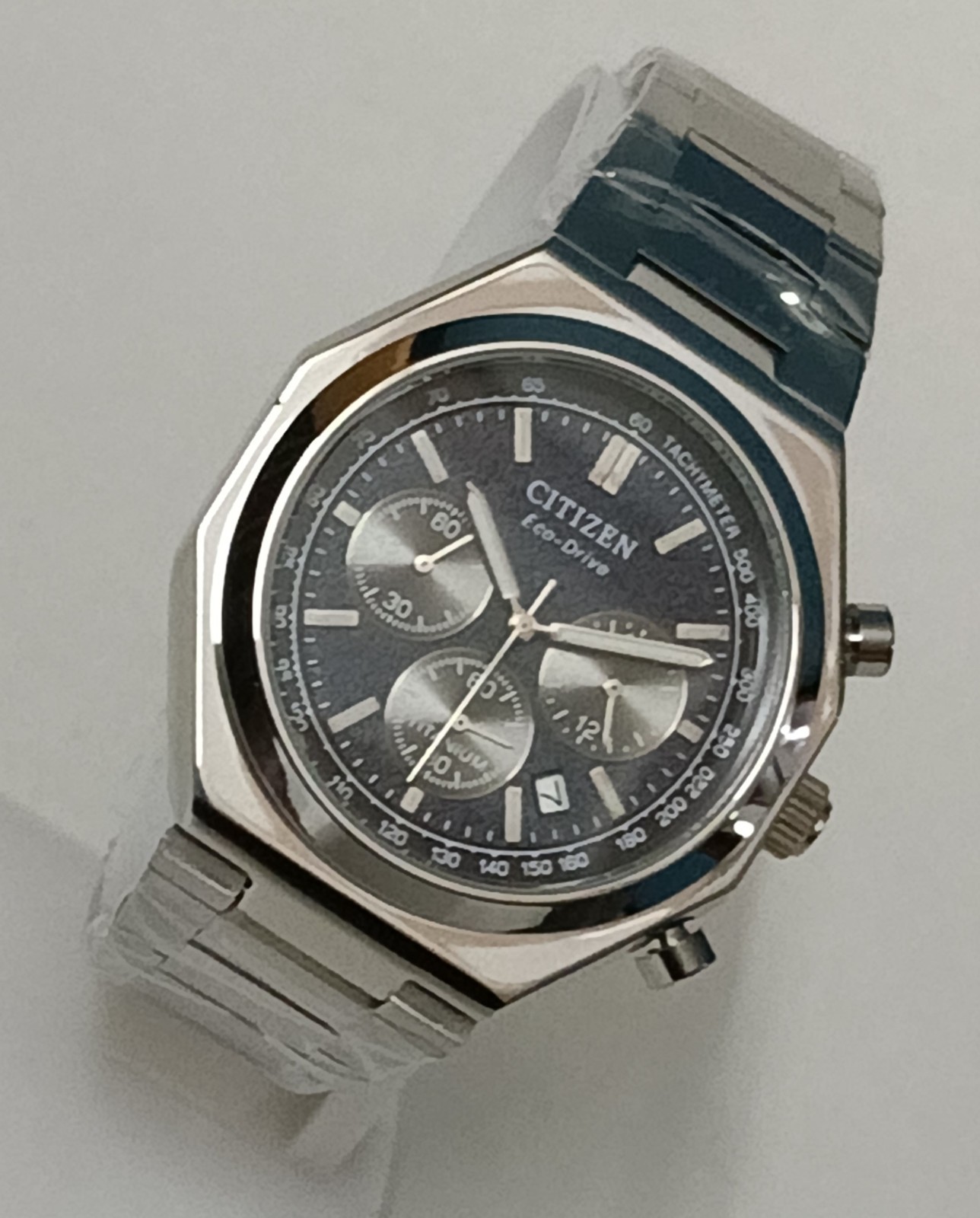 Beautiful Citizen Quartz Chronograph Black Dial Swiss Made For Man\'s Wrist Watch Beautiful Citizen Quartz Chronograph Black Dial Swiss Made For Man\'s Wrist Watch
