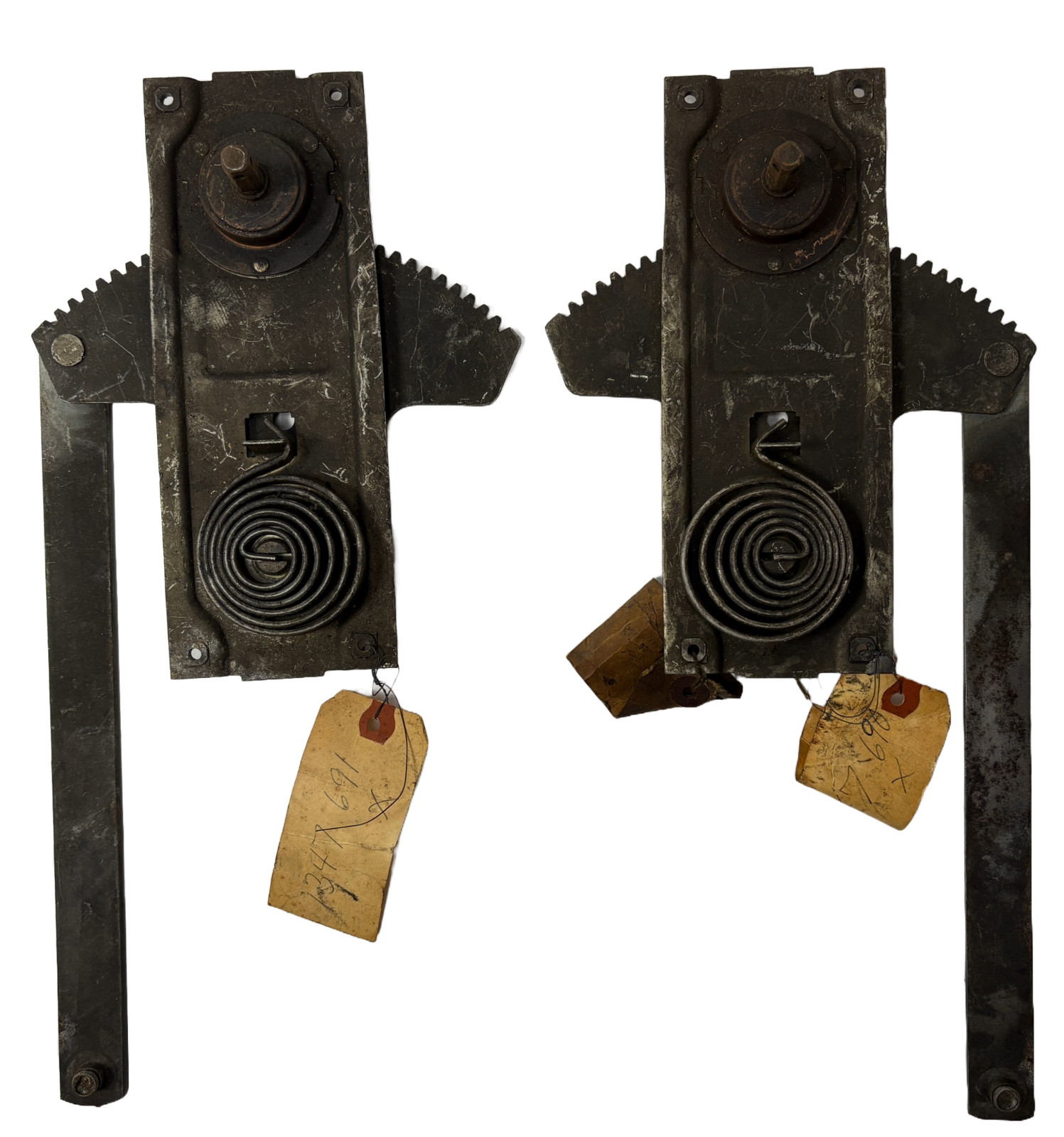 New Old Stock Window Regulators for 1951-52 Plymouth 2 Door #1347690 & 1347691 New Old Stock Window Regulators for 1951-52 Plymouth 2 Door #1347690 & 1347691