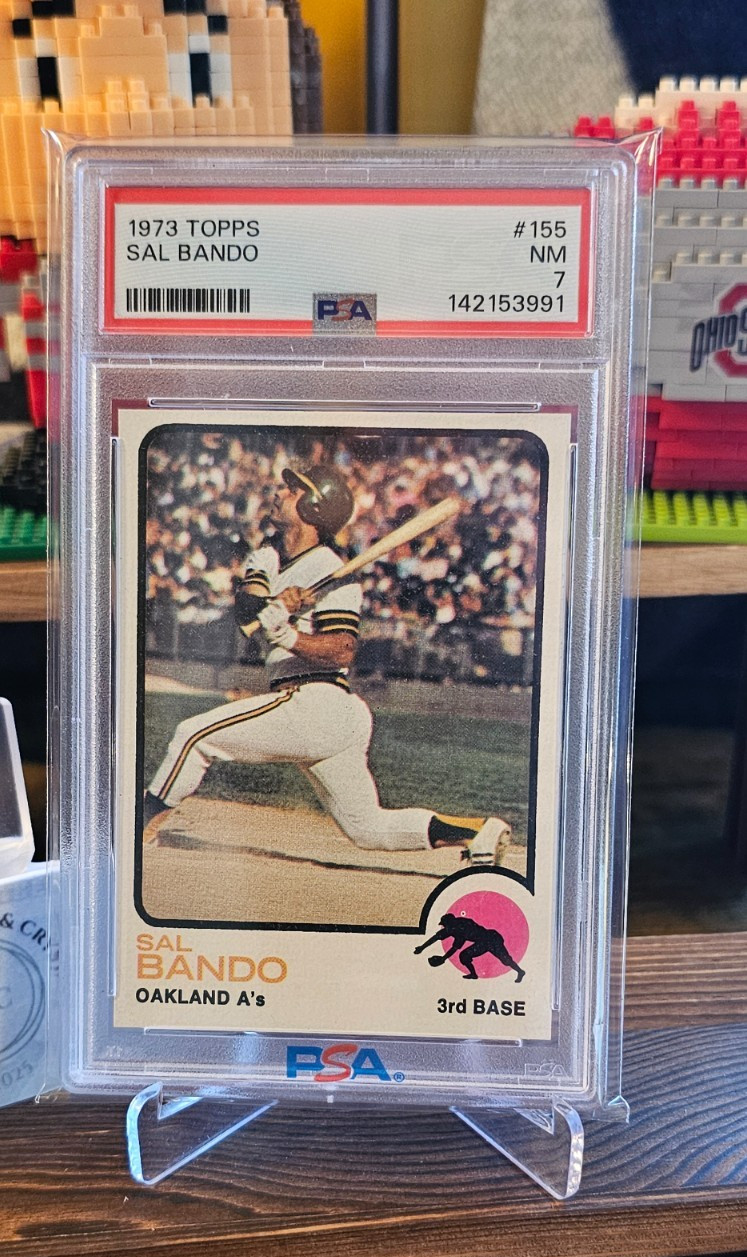 1973 Topps - Sal Bando #155 PSA 7