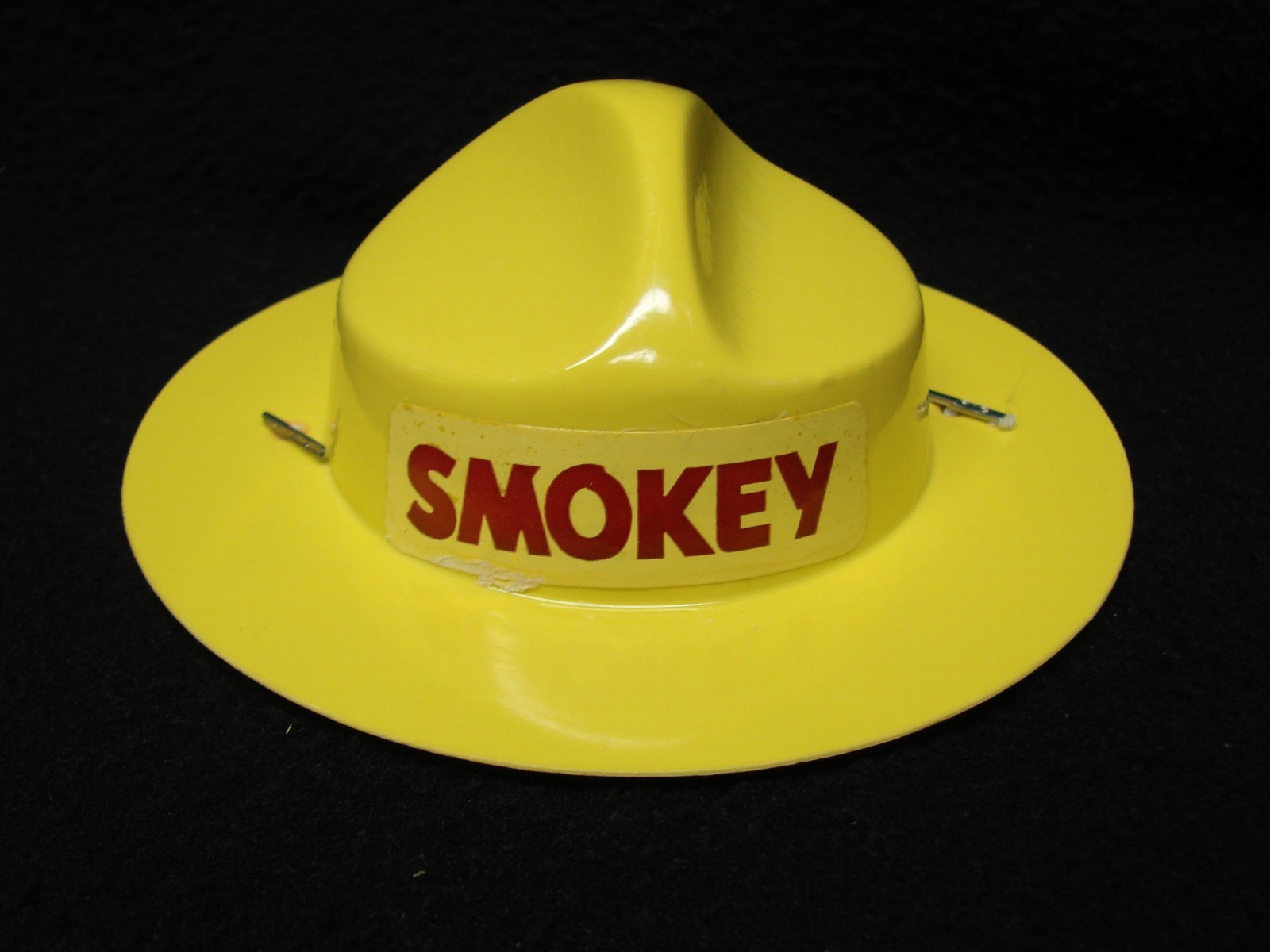 NOS VINTAGE SMOKEY THE BEAR DOLL TOY HAT GENUINE ORIGINAL LOGO REPLACEMENT 18/67