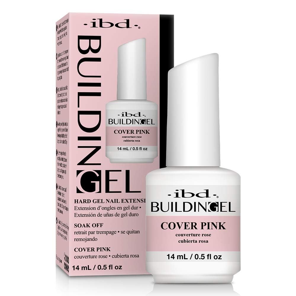 IBD Builder Gel, Cover Pink - Hard Gels 0.5 Fl Oz (Pack of 1), IBD Builder Gel, Cover Pink - Hard Gels 0.5 Fl Oz (Pack of 1),