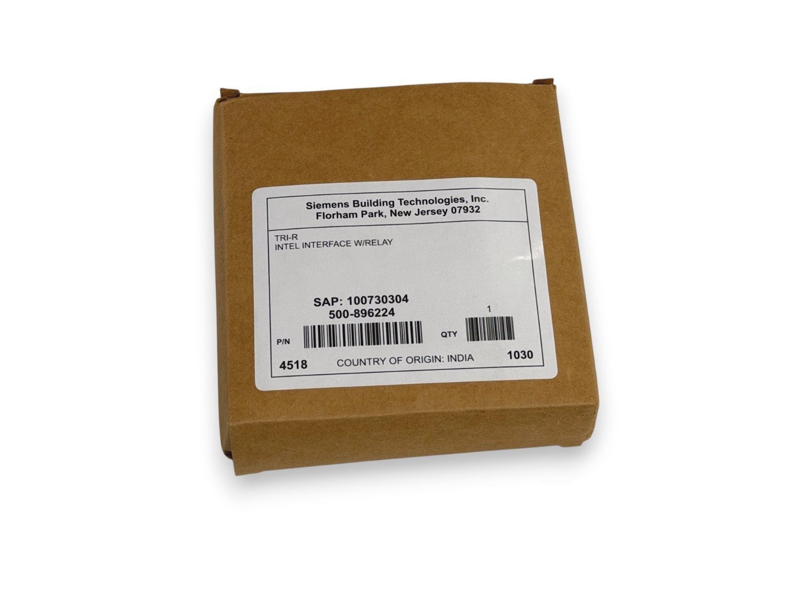 Siemens TRI-R 500-896224 Intelligent Interface Module w/ Relay (NEW IN BOX)