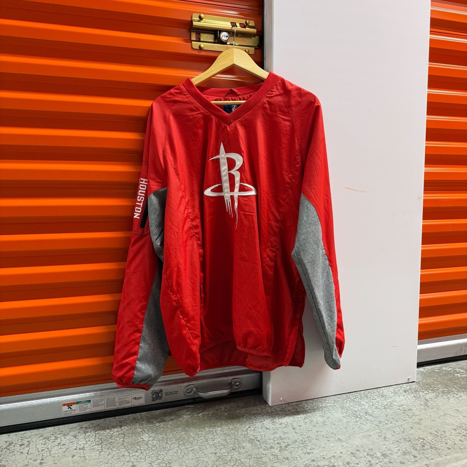 G-III Sports by Carl Banks Houston Rockets NBA Pullover Windbreaker Jacket