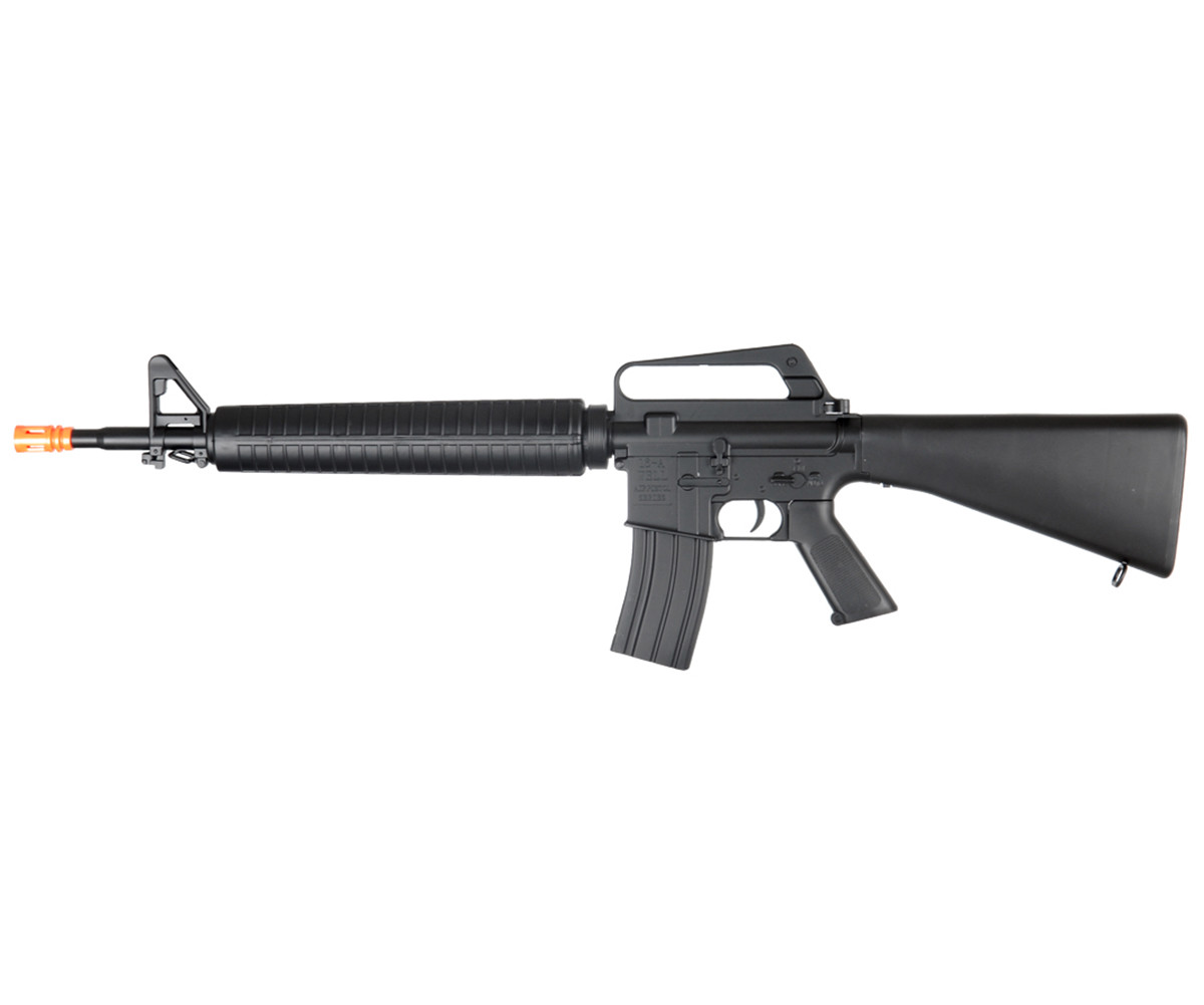 WELL 345 FPS M16 Style Spring Action Airsoft Rifle Replica M16A1