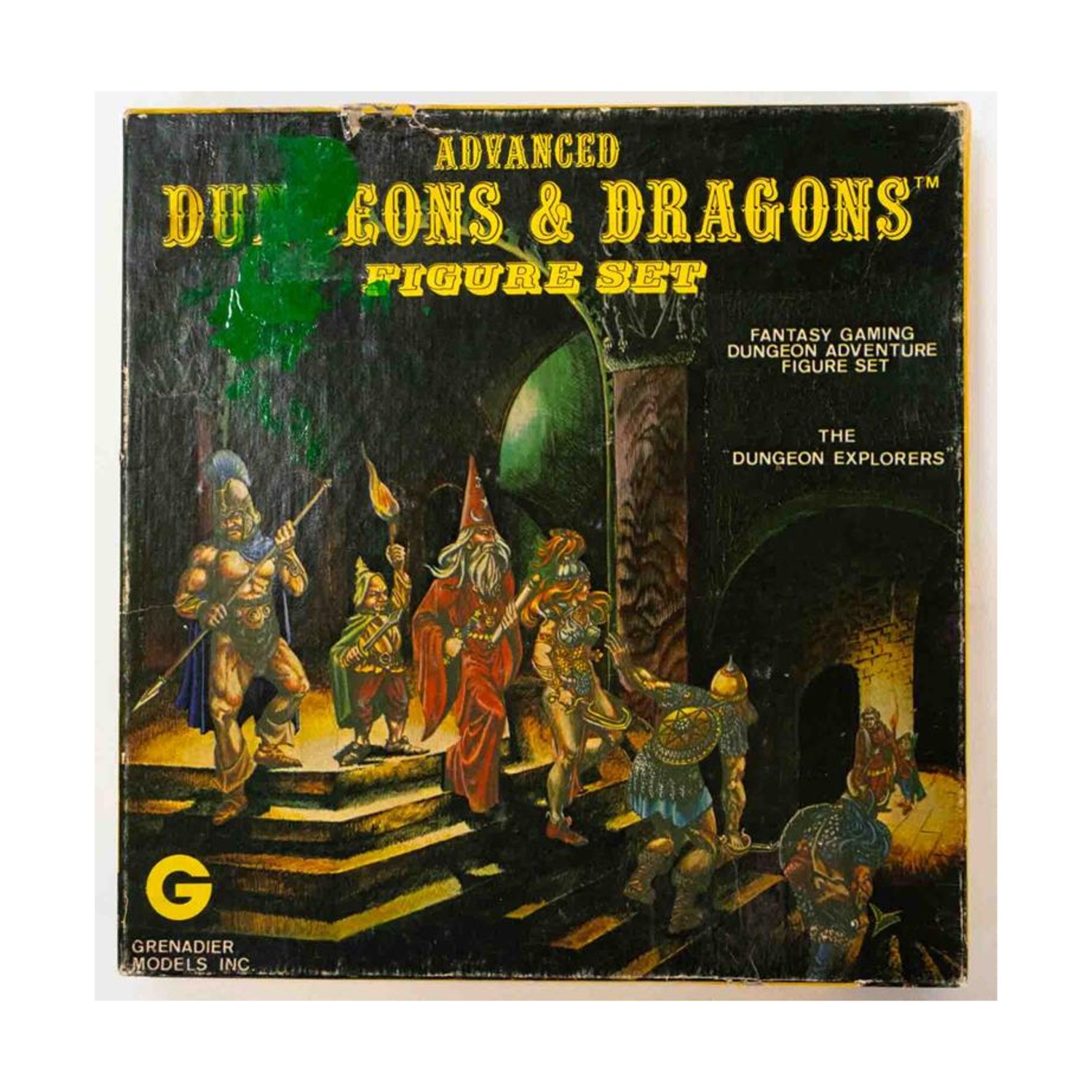 Grenadier AD&D Mini Dungeon Explorers (1981 Ed) VG+/EX Grenadier AD&D Mini Dungeon Explorers (1981 Ed) VG+/EX