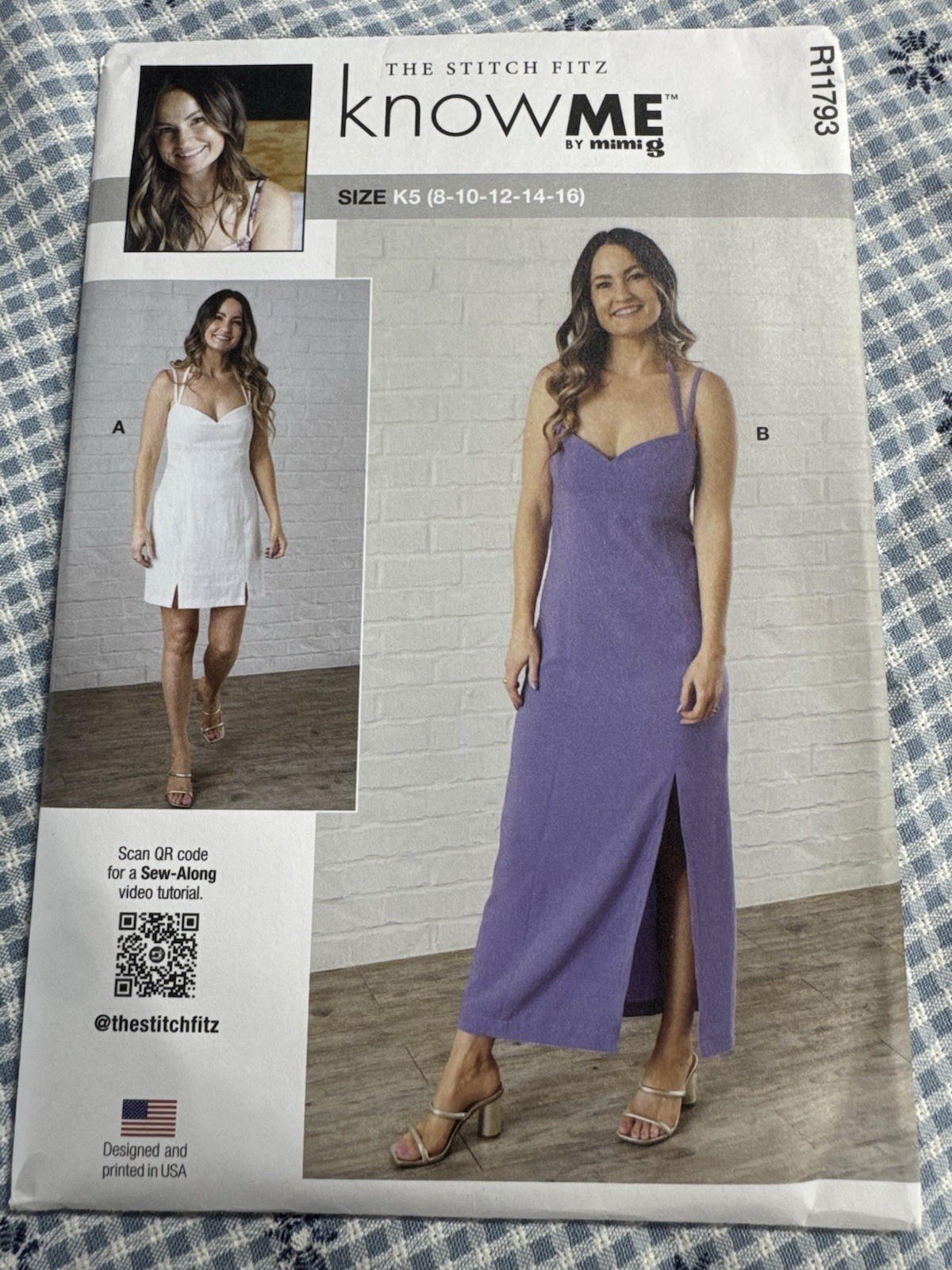 McCall’s Know Me 2032 Stitch Fitz Dress Pattern Size 8-16 UNCUTFF McCall’s Know Me 2032 Stitch Fitz Dress Pattern Size 8-16 UNCUTFF