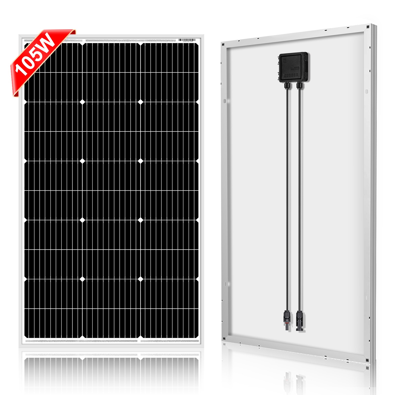 Dokio 100w 200w 400w Rigid Monocrystalline Solar Panel Kit for Home/Backup Power
