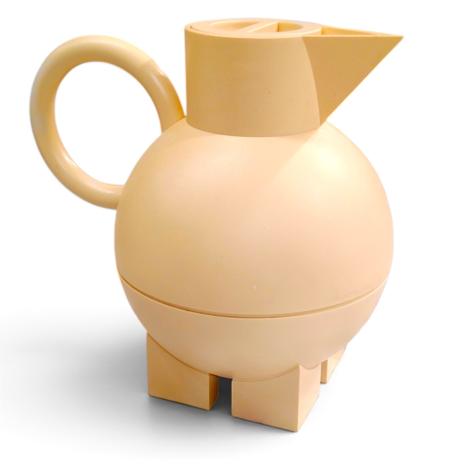 Alessi x Michael Graves Euclid Thermos Light Tan Vintage 1990’s Memphis Style Alessi x Michael Graves Euclid Thermos Light Tan Vintage 1990’s Memphis Style
