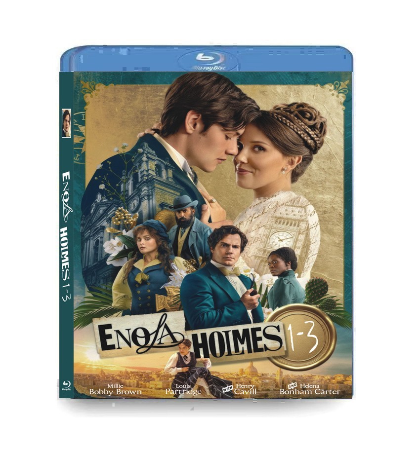 Enola Holmes 1-3 （3BD）
