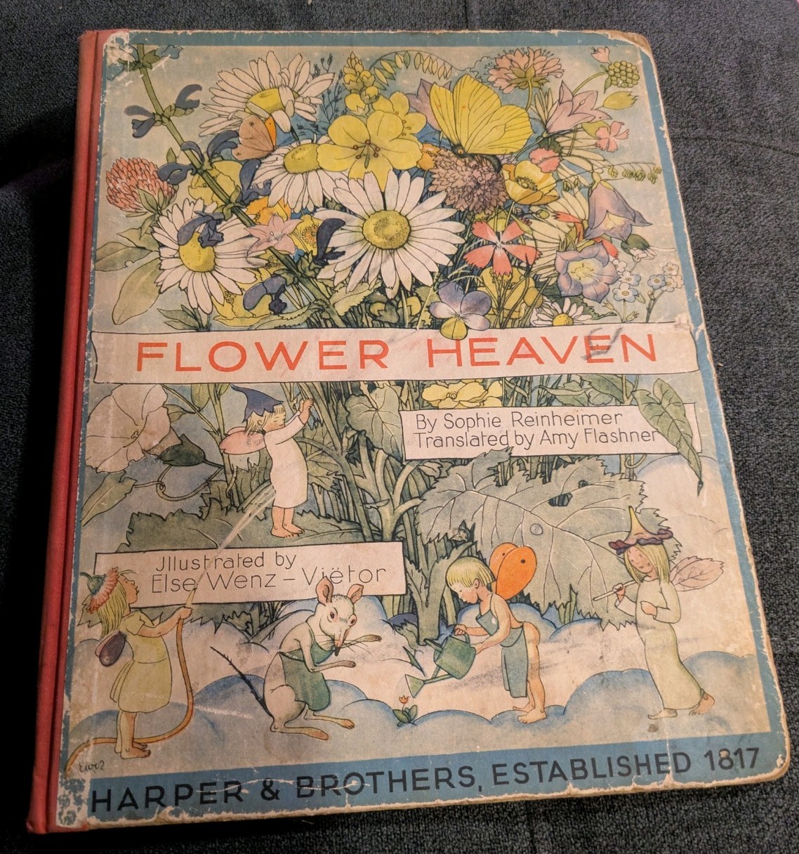Vintage Book: JM Blumenhimmel By Sophie Reinheimer Flower Heaven Vintage Book: JM Blumenhimmel By Sophie Reinheimer Flower Heaven