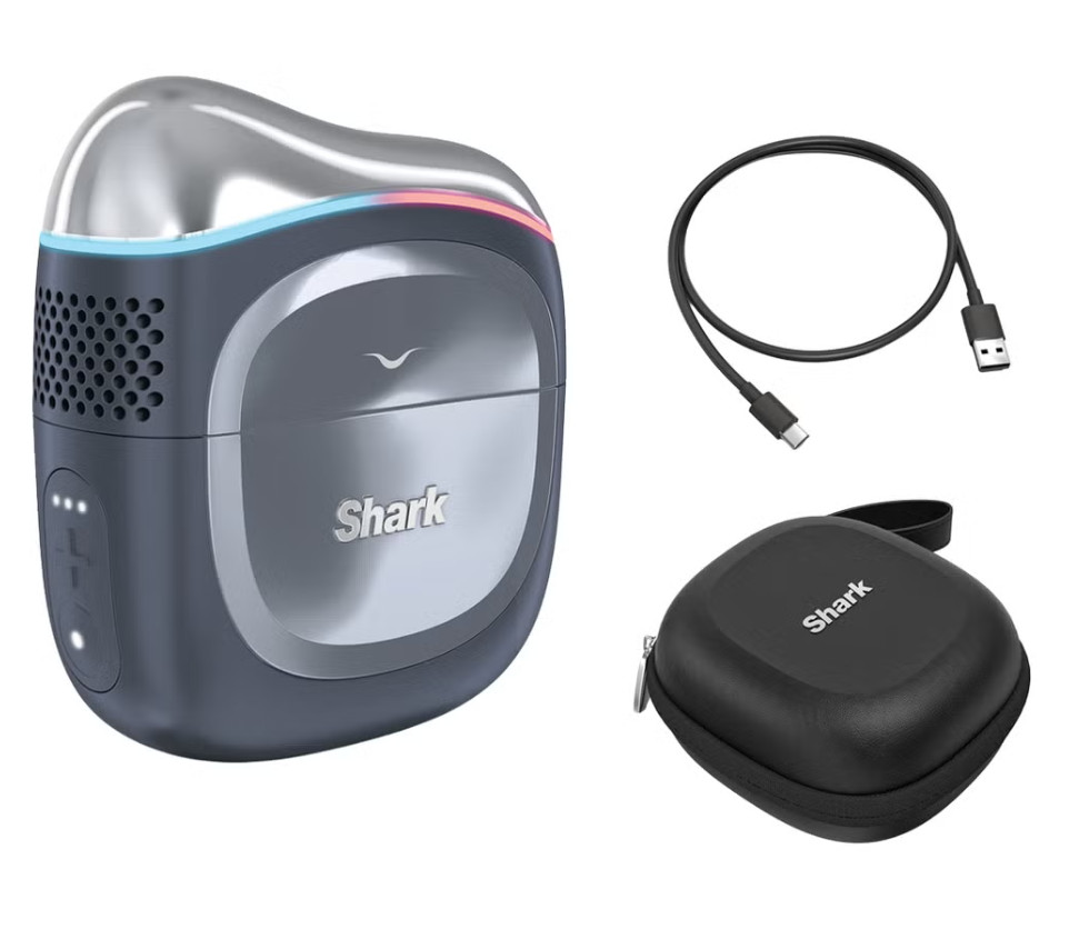 Shark Depuffi Instant Hot + Cold Contrast Therapy in Warm Black - 100% AUTHENTIC