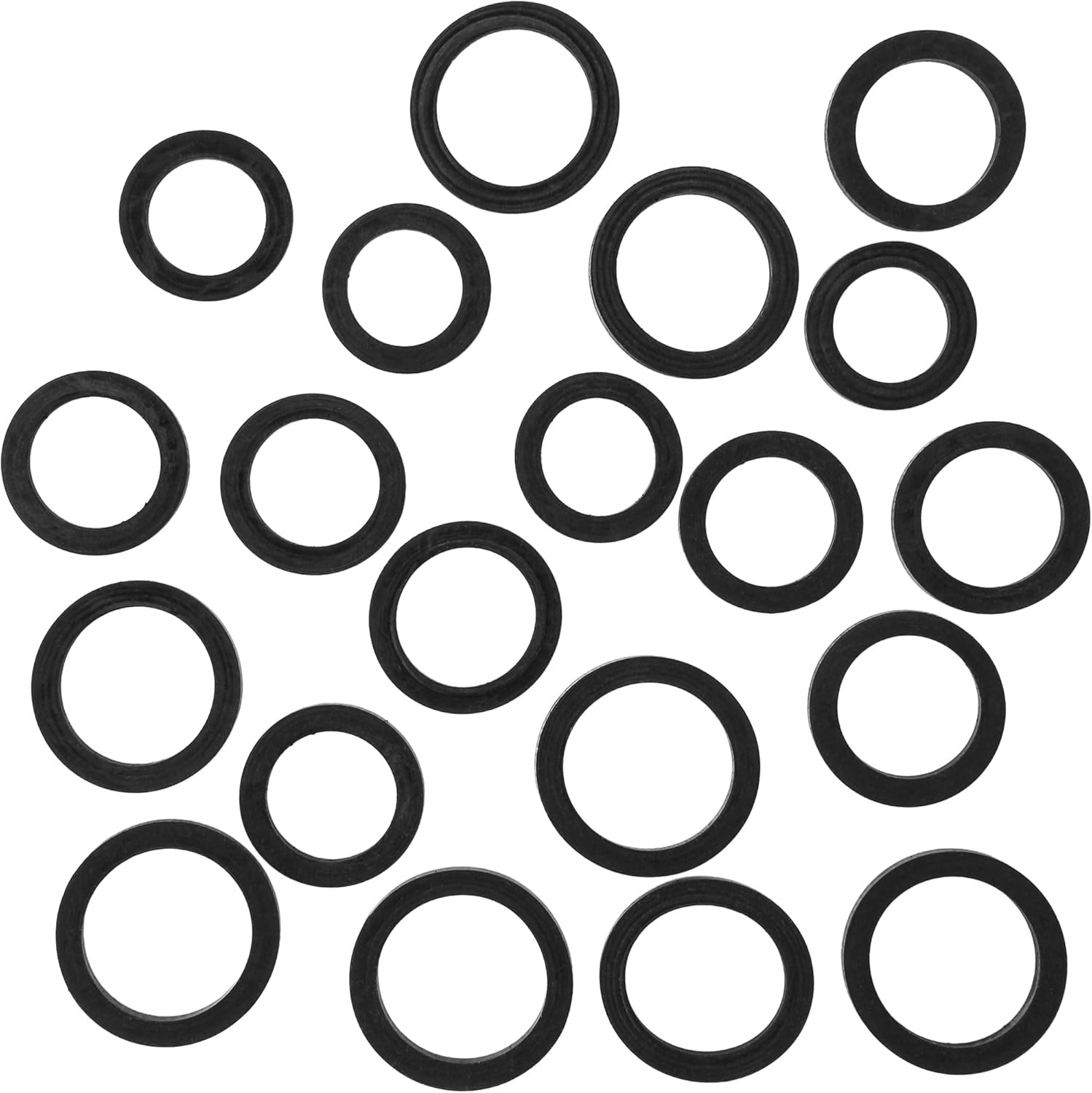 20PCS Mixed Idle Tire Wheel Belt Idler Rubber for Cassette Deck Recorder Tape 20PCS Mixed Idle Tire Wheel Belt Idler Rubber for Cassette Deck Recorder Tape