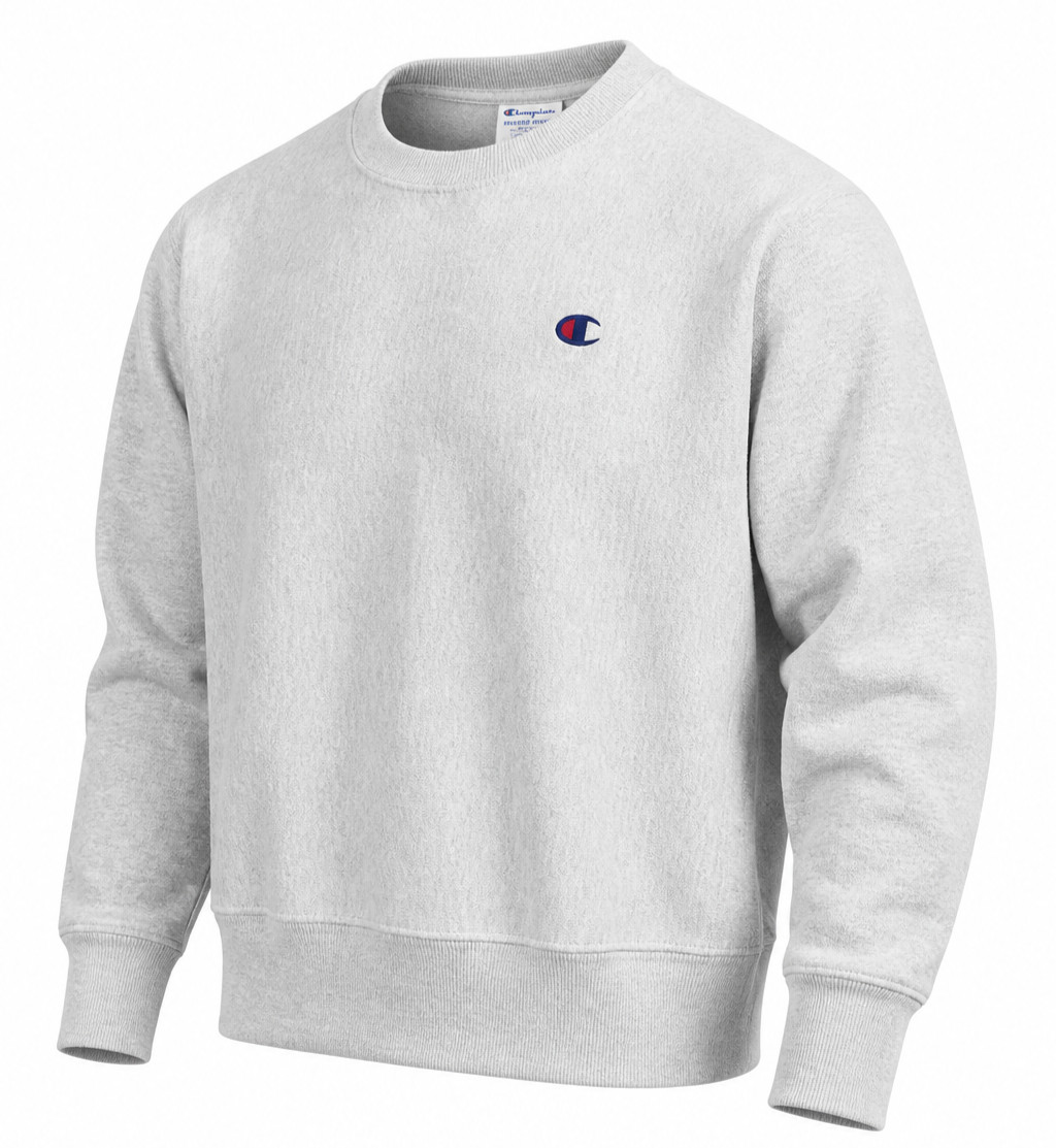 VTG Champion Reverse Weave Sweatshirt Men L Gray Sleeve Left Chest Emb LS VTG Champion Reverse Weave Sweatshirt Men L Gray Sleeve Left Chest Emb LS
