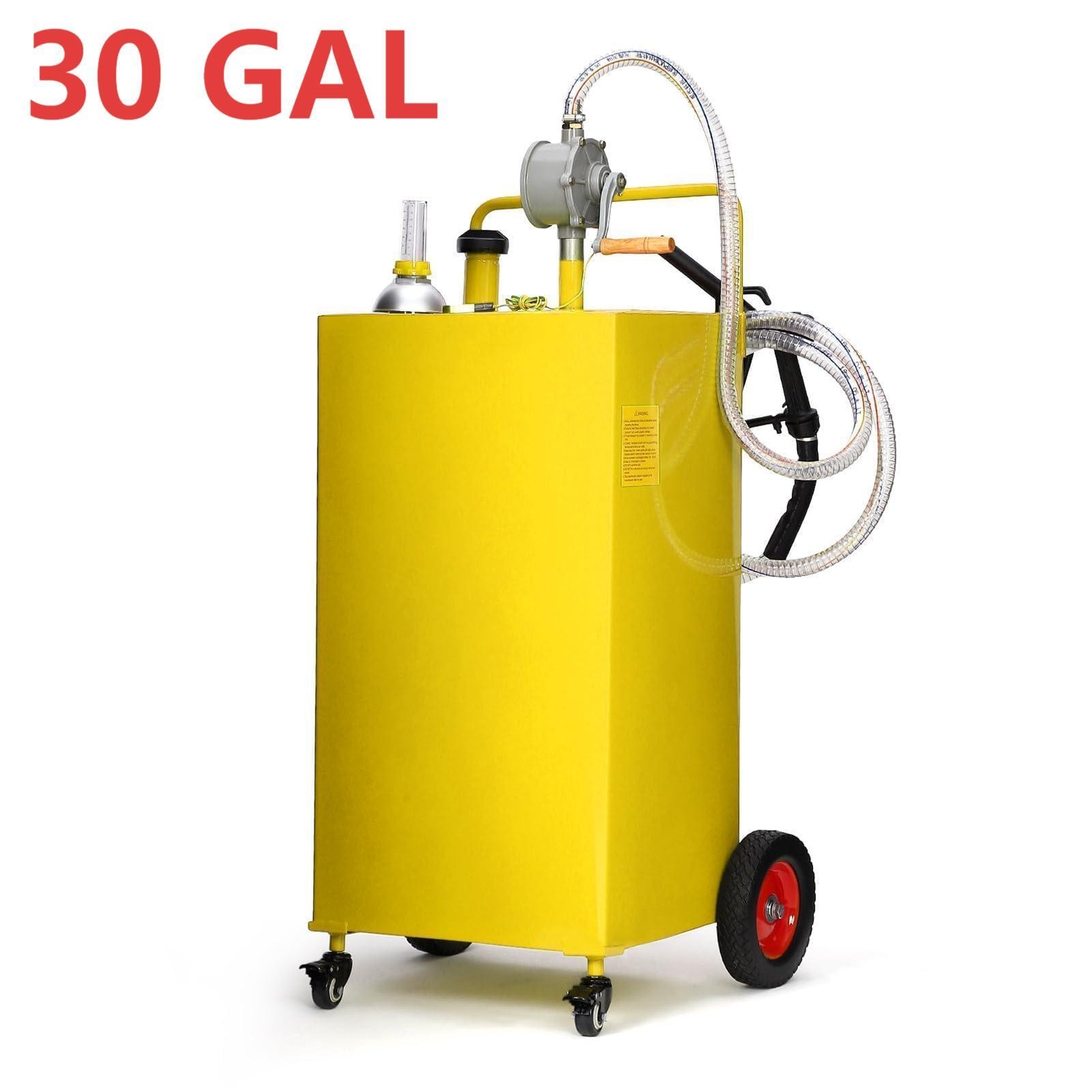 30/35/40/50 Gallon Fuel Caddy Manual Pump Gasoline Diesel Transfer Tank 4 Wheels 30/35/40/50 Gallon Fuel Caddy Manual Pump Gasoline Diesel Transfer Tank 4 Wheels