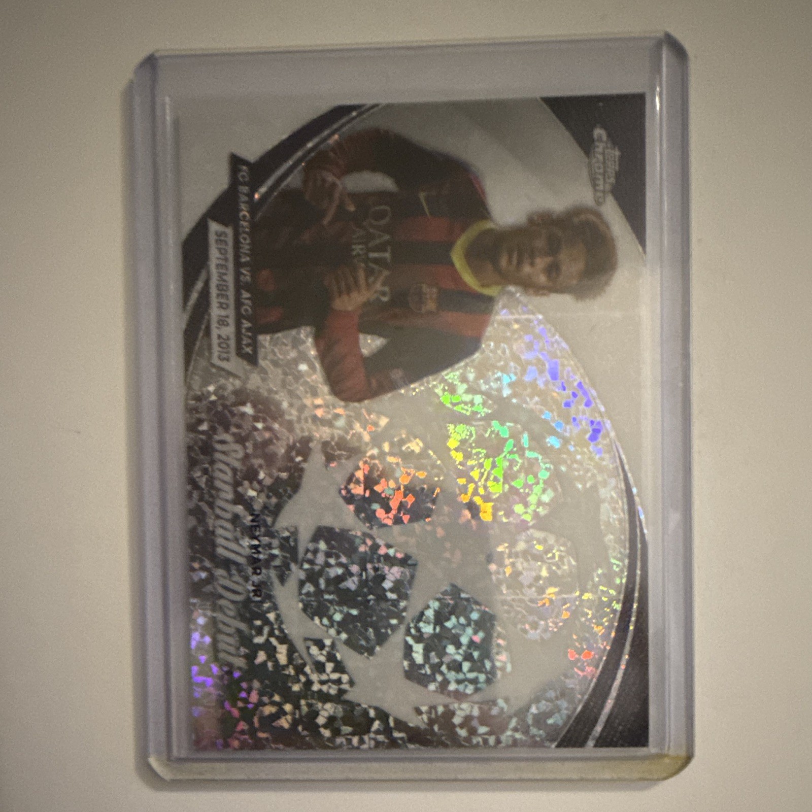 Topps 2015/16 Match Attax Starball Debuts Neymar Jr FC Barcelona SD-8