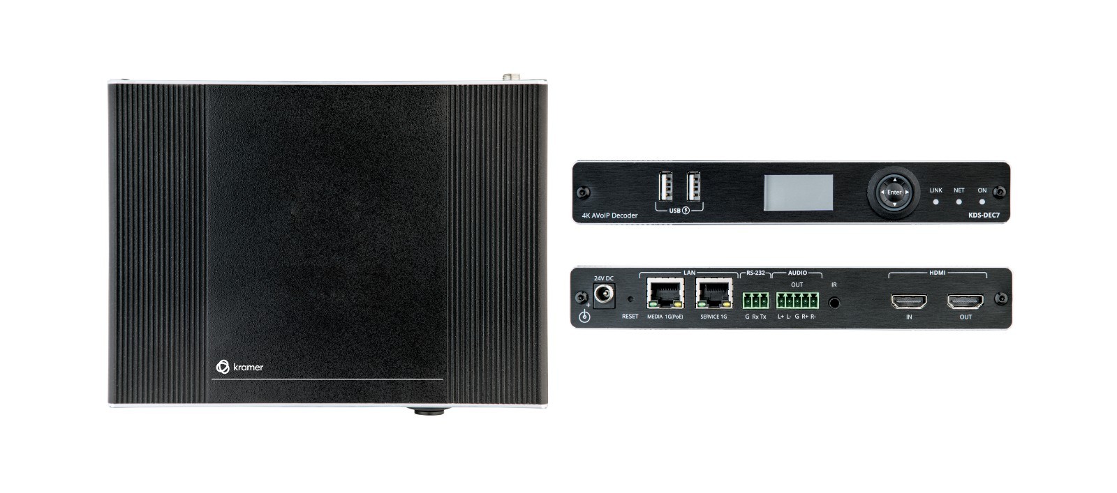 Kramer KDS-DEC7 AV over IP decoder Kramer KDS-DEC7 AV over IP decoder