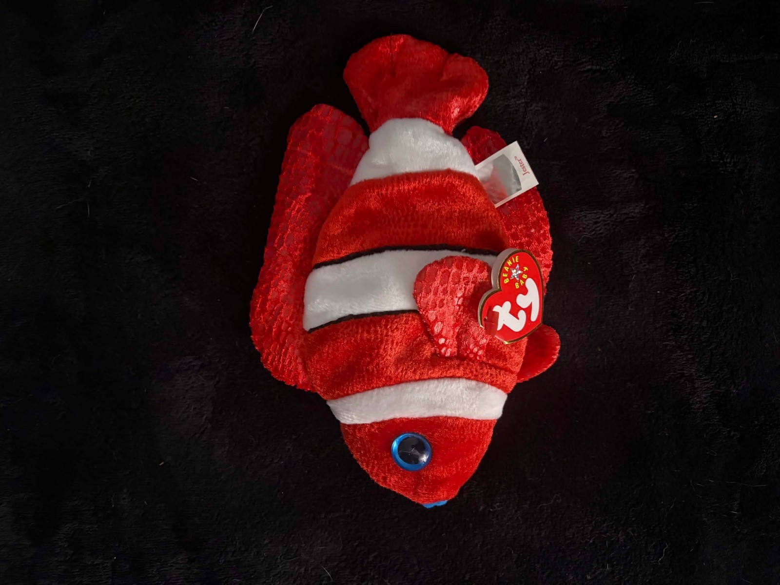 ty beanie baby jester clown fish ty beanie baby jester clown fish
