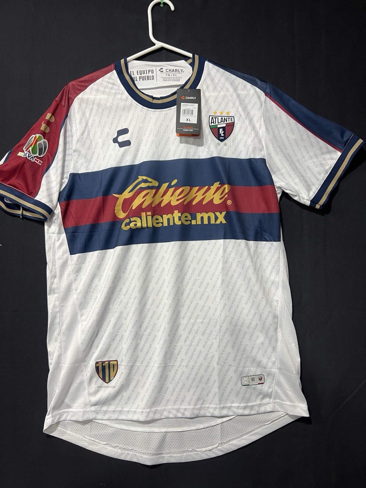 FREE SHIPPING Atlante FC Jersey White/Blue/Red Caliente.mx XL FREE SHIPPING Atlante FC Jersey White/Blue/Red Caliente.mx XL