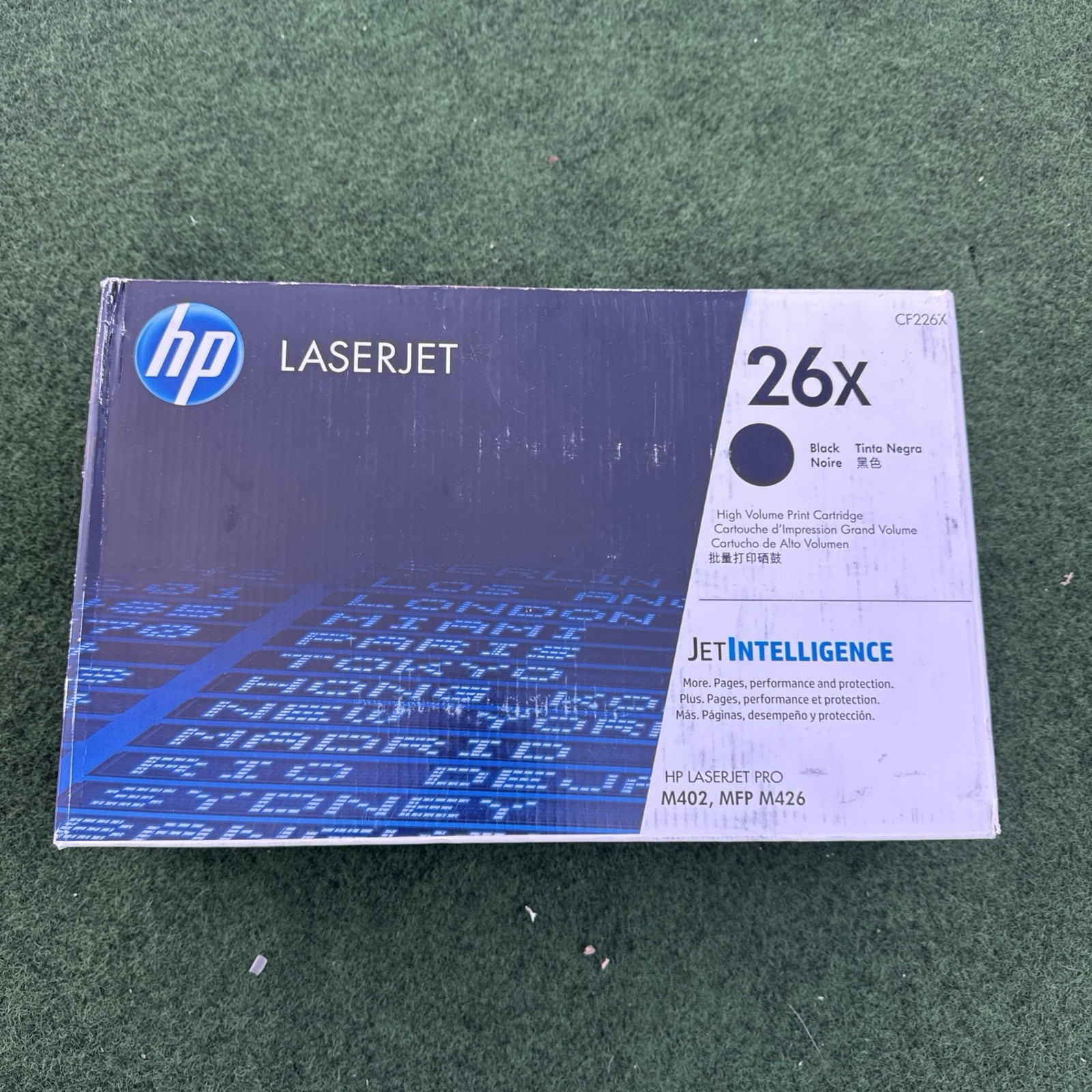 Brand New HP 26X High Yield LaserJet Toner Cartridge Black CF226XC Brand New HP 26X High Yield LaserJet Toner Cartridge Black CF226XC