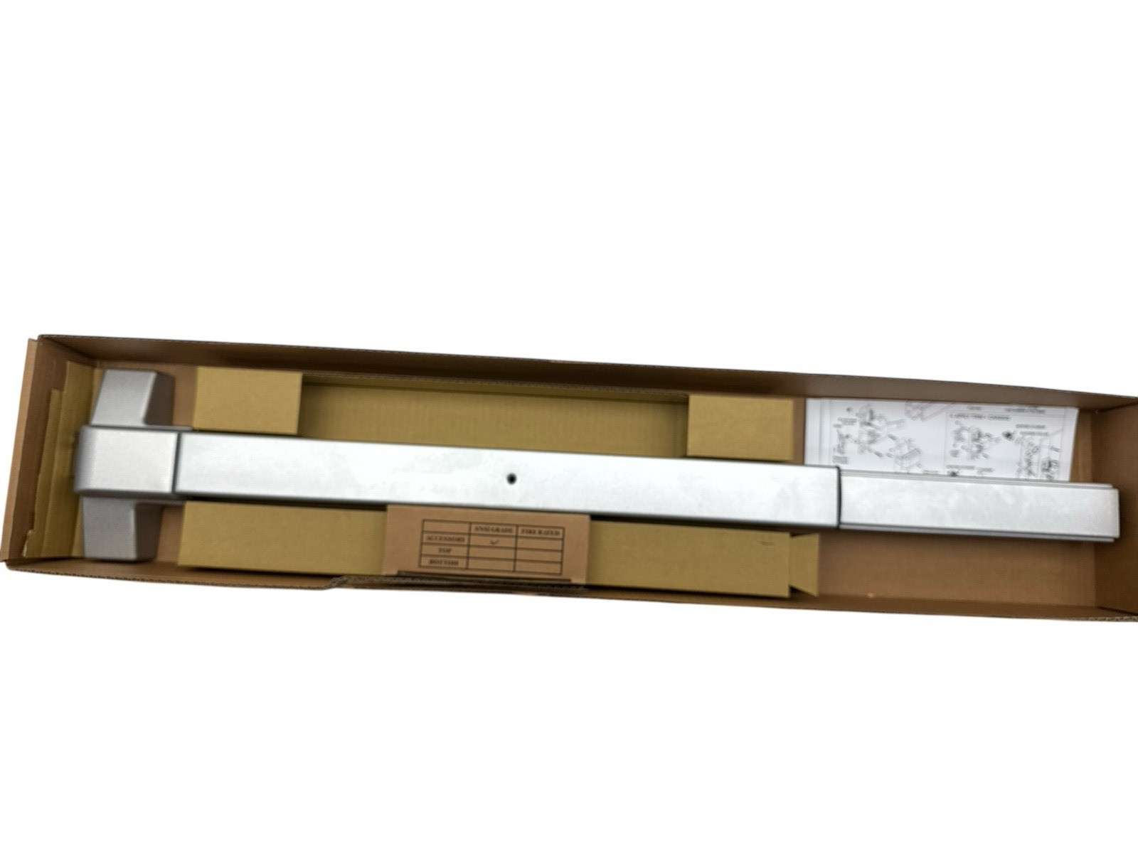 36 in. Rim Panic Exit Device ED 500 Series Grade 1 Commercial ED-501-AL New 36 in. Rim Panic Exit Device ED 500 Series Grade 1 Commercial ED-501-AL New