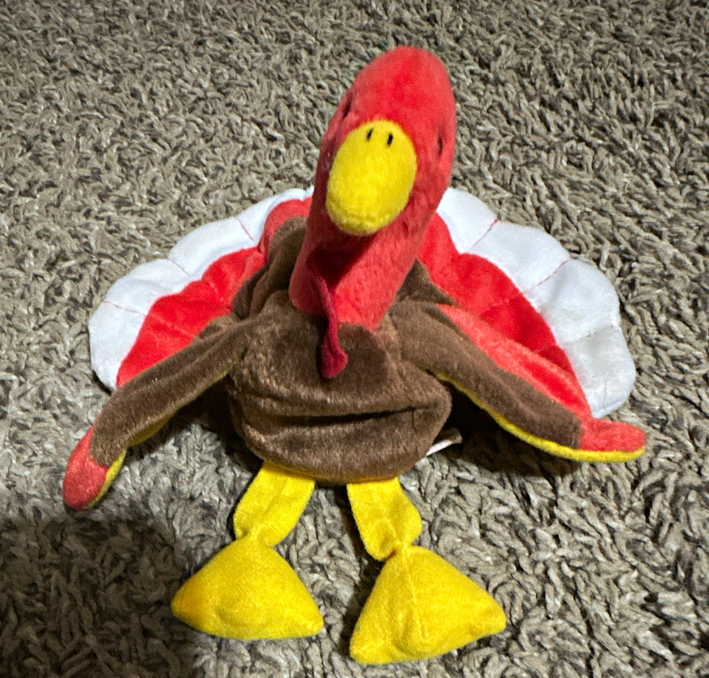 Gobbles ty beanie baby vintage 1996 missing the Ty tag