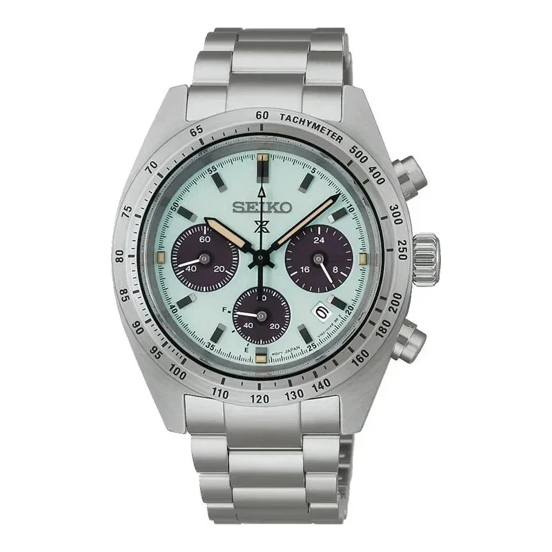 SEIKO Prospex Speedtimer SSC965 Chronograph Watch Opal Green Dial New In Box