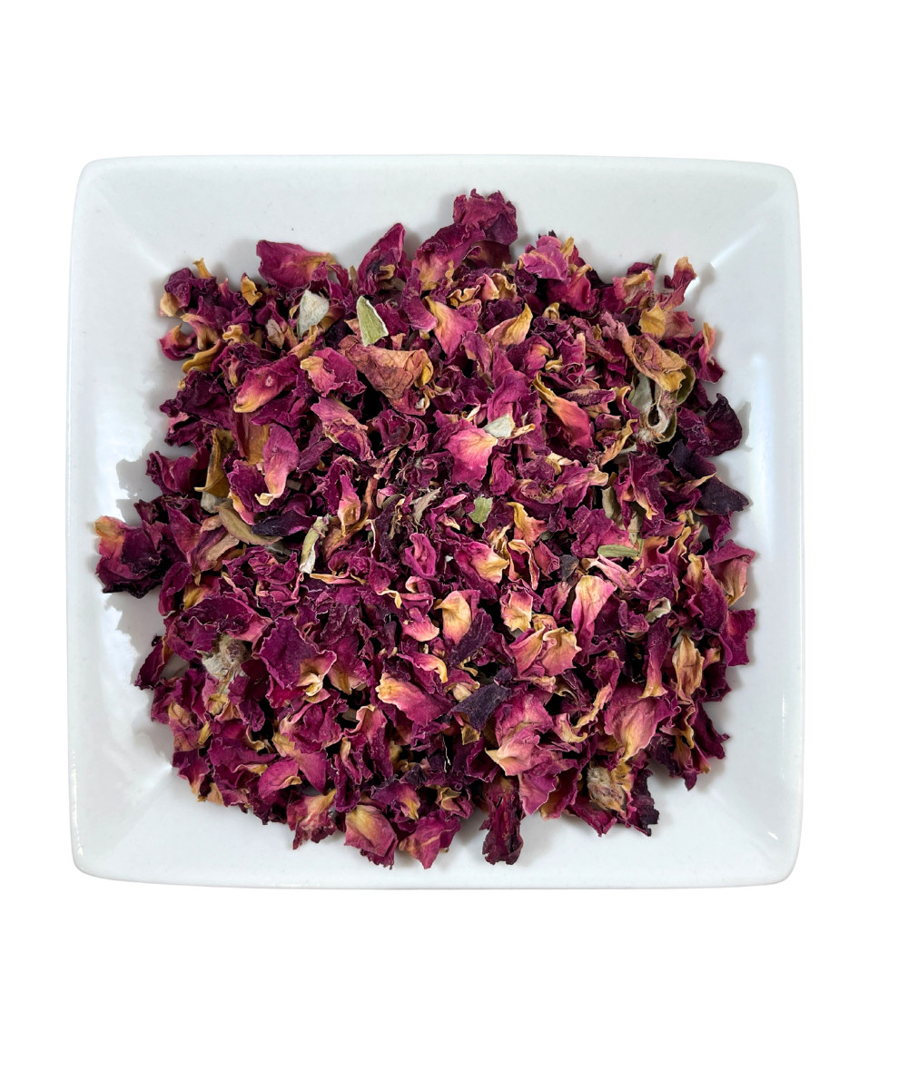 Pink Rose Petals - 100 Pure Non-GMO Rosa Cantina Calming & Skin Herb Pink Rose Petals - 100 Pure Non-GMO Rosa Cantina Calming & Skin Herb