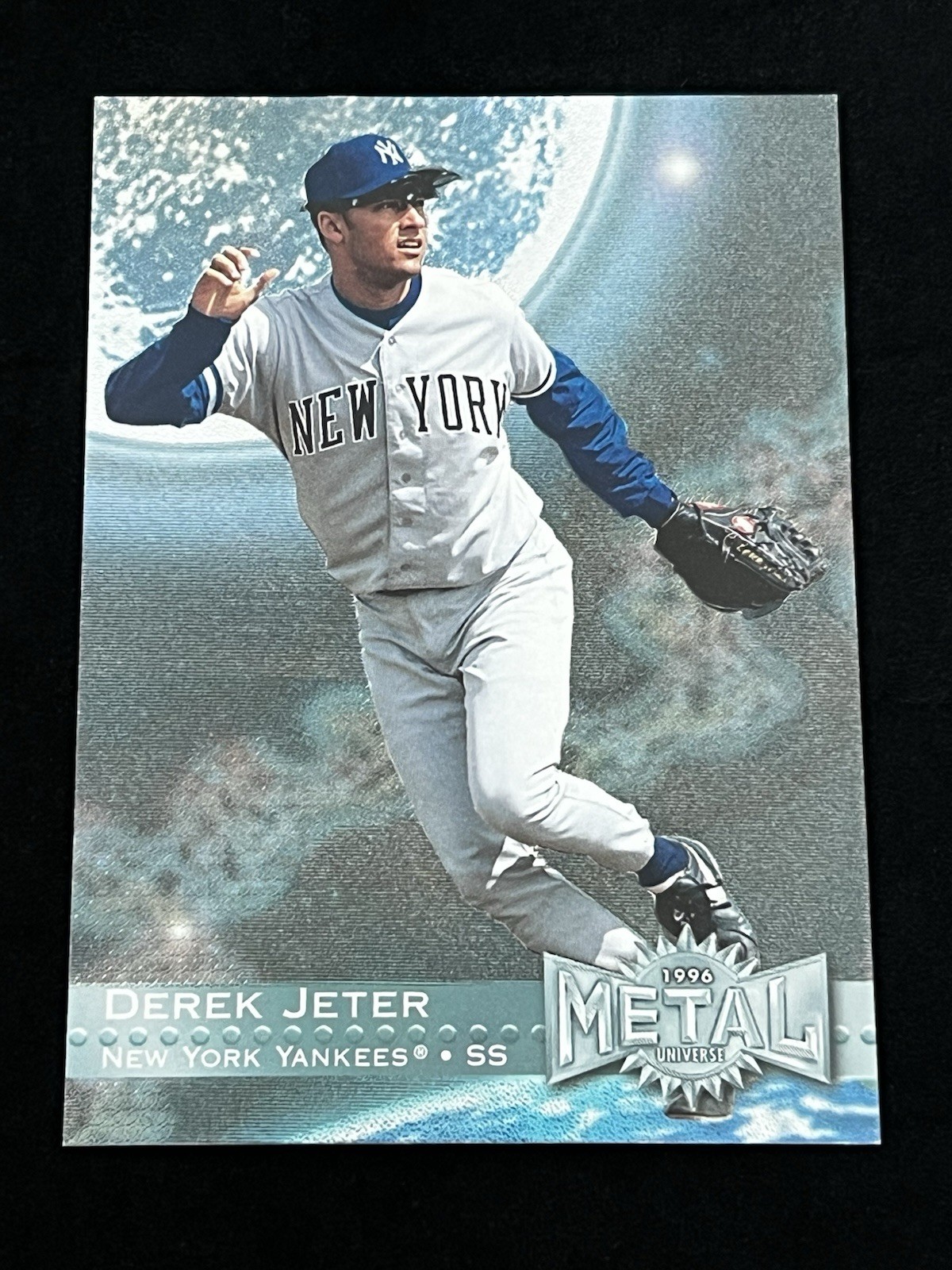 1996 96 SKYBOX FLEER METAL UNIVERSE DEREK JETER #87 NEW YORK YANKEES HOF 1996 96 SKYBOX FLEER METAL UNIVERSE DEREK JETER #87 NEW YORK YANKEES HOF