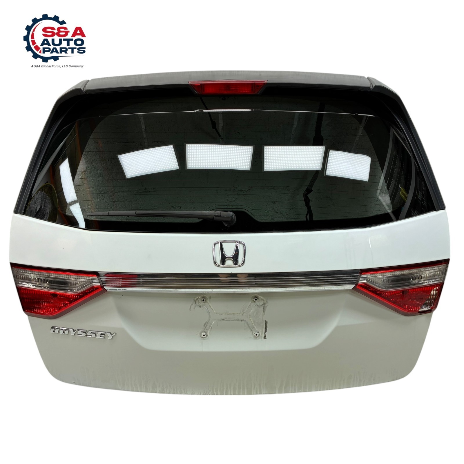 2011-2013 HONDA ODYSSEY TRUNK TAILGATE LIFTGATE HATCH WHITE ASSY OEM