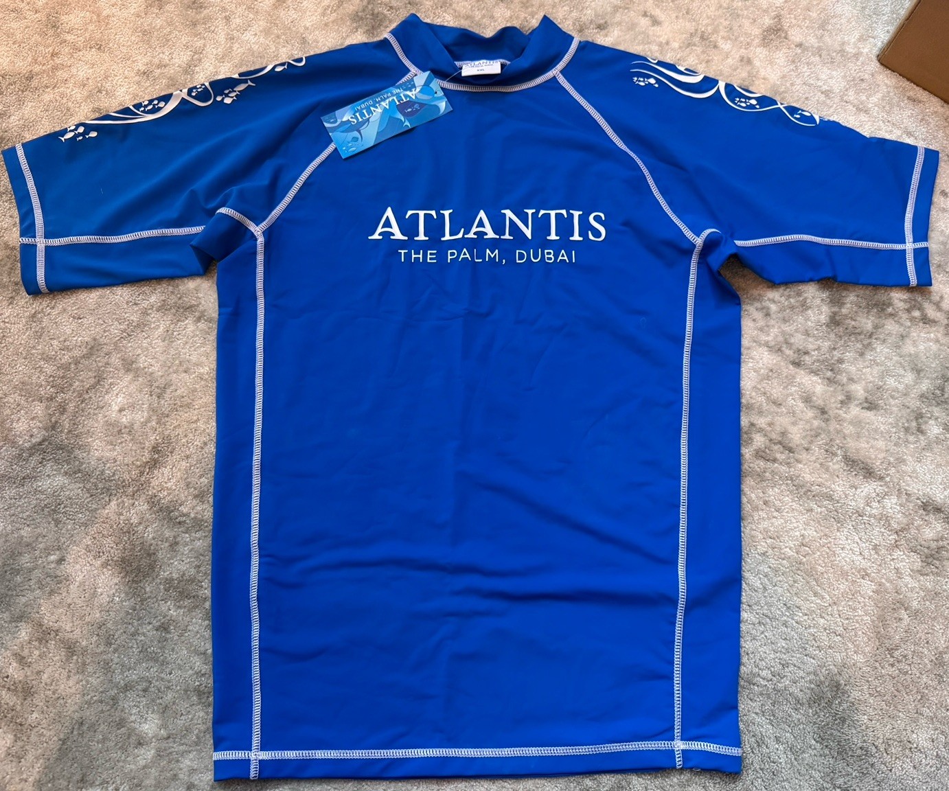 NWT ATLANTIS THE PALM, DUBAI Men’s XXL Swim Top - Blue NWT ATLANTIS THE PALM, DUBAI Men’s XXL Swim Top - Blue