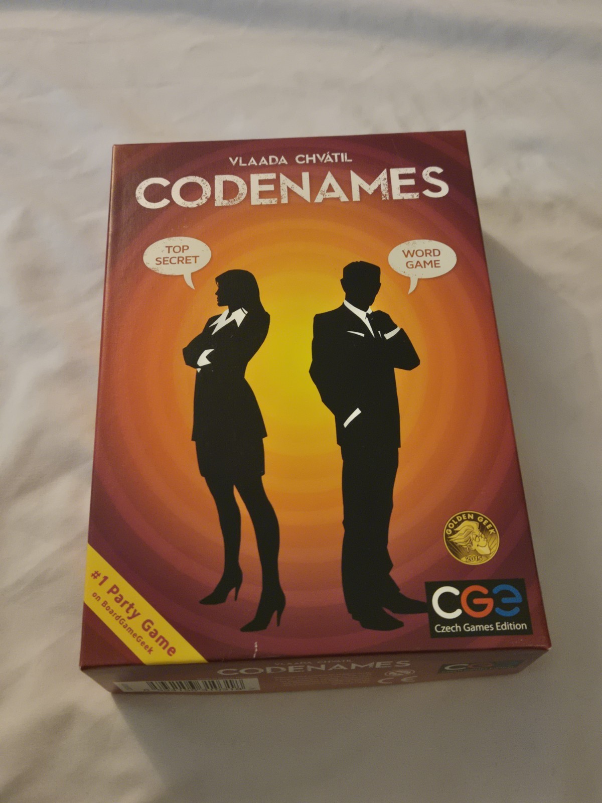 Codenames Card Game Deduction  Party Game By Czech Games 