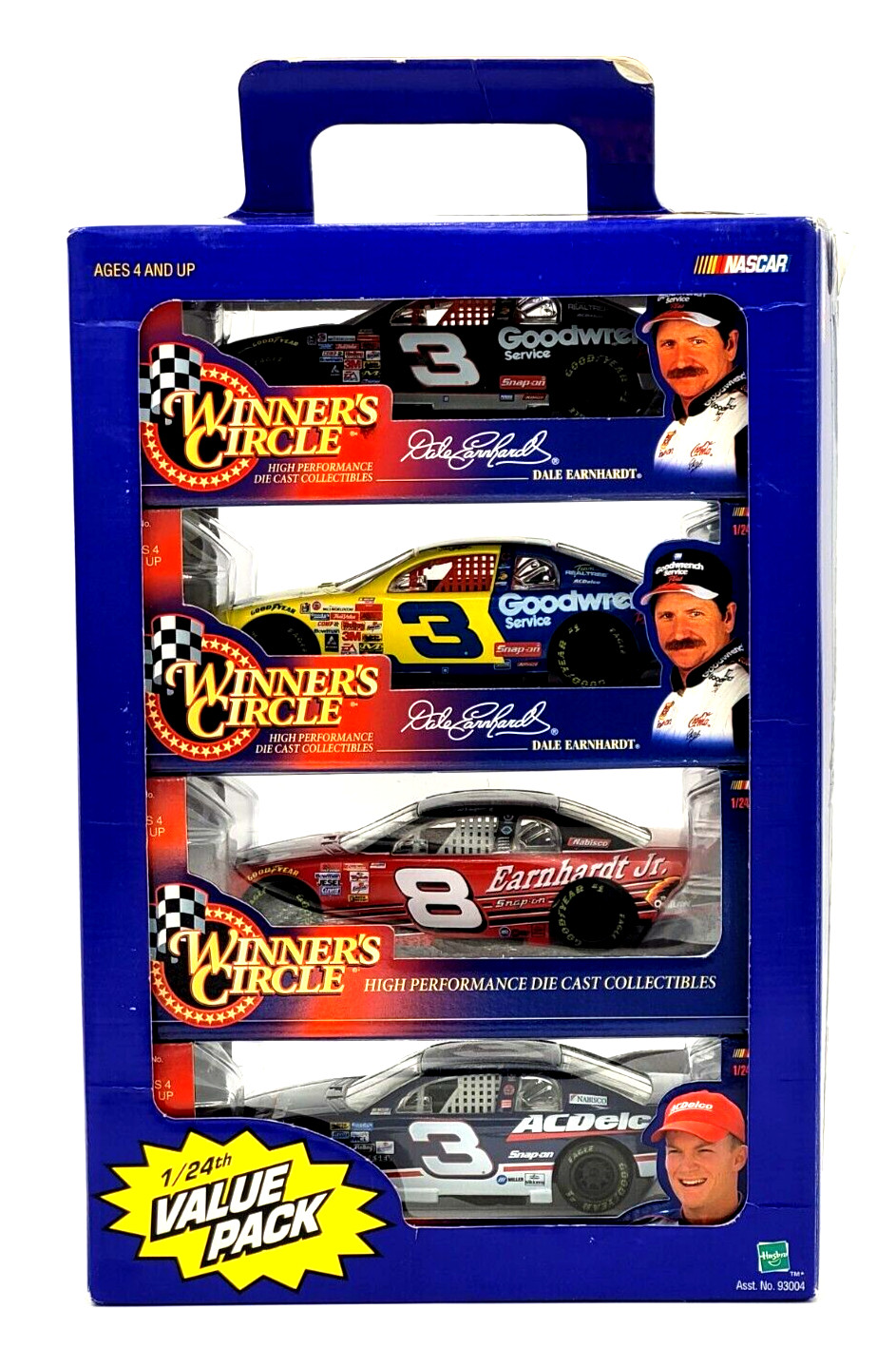 Dale Earnhardt and Dale Earnhardt Jr Winners Circle 1:24 Diecast Value Pack
