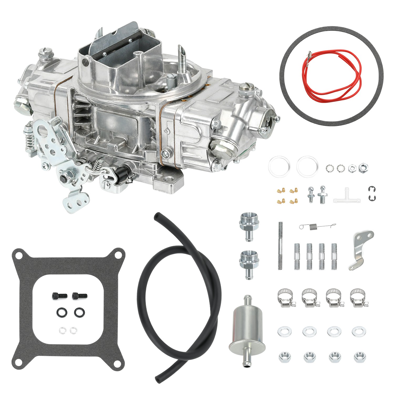 Carburetor For 4150 Brawler 4 Barrel 650 CFM Double-Pumper Electric Choke Carburetor For 4150 Brawler 4 Barrel 650 CFM Double-Pumper Electric Choke