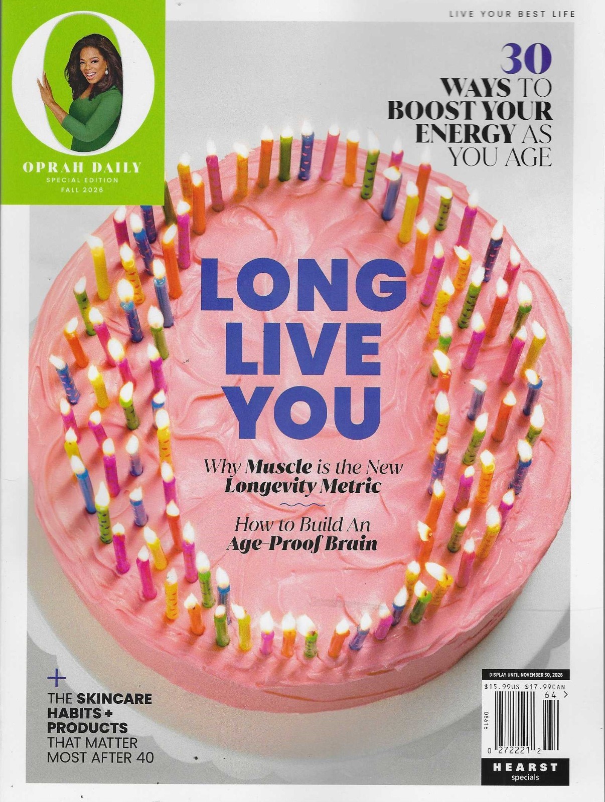 Oprah Daily Magazine 2026: Long Live You Oprah Daily Magazine 2026: Long Live You
