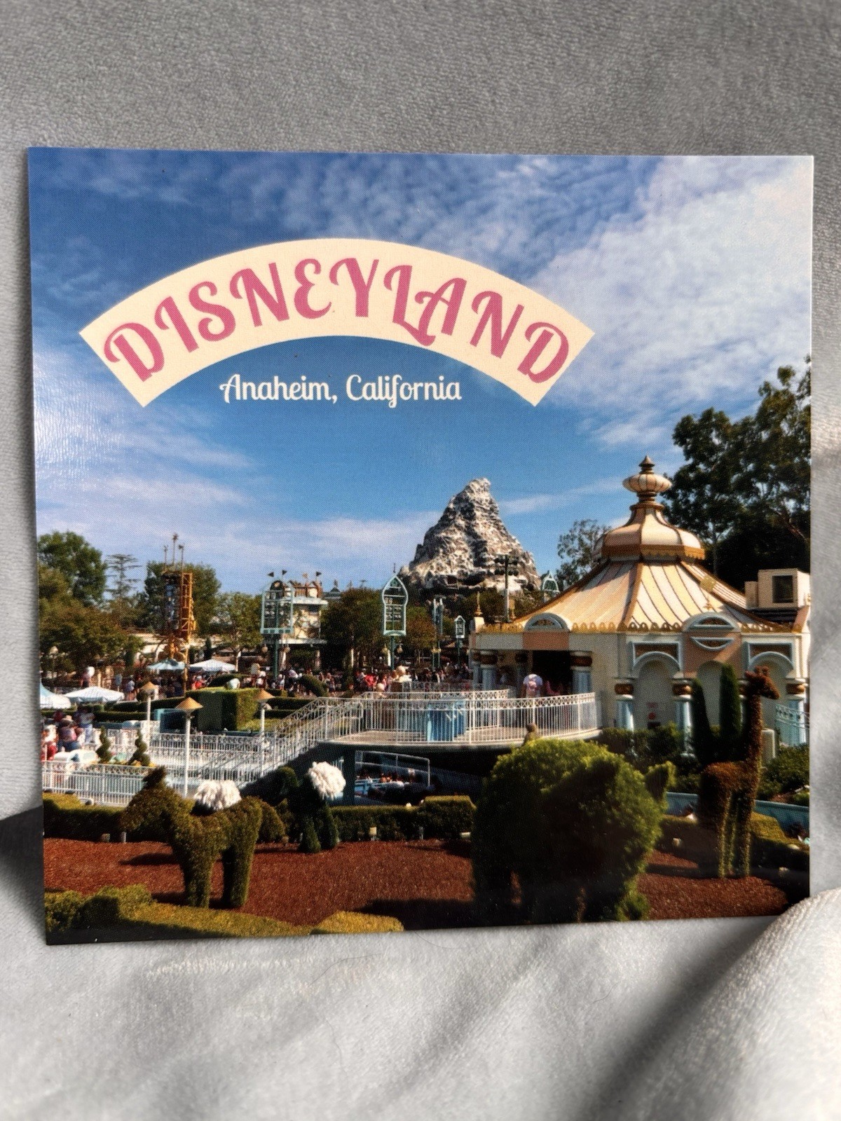 Disneyland Postcard Anaheim, California