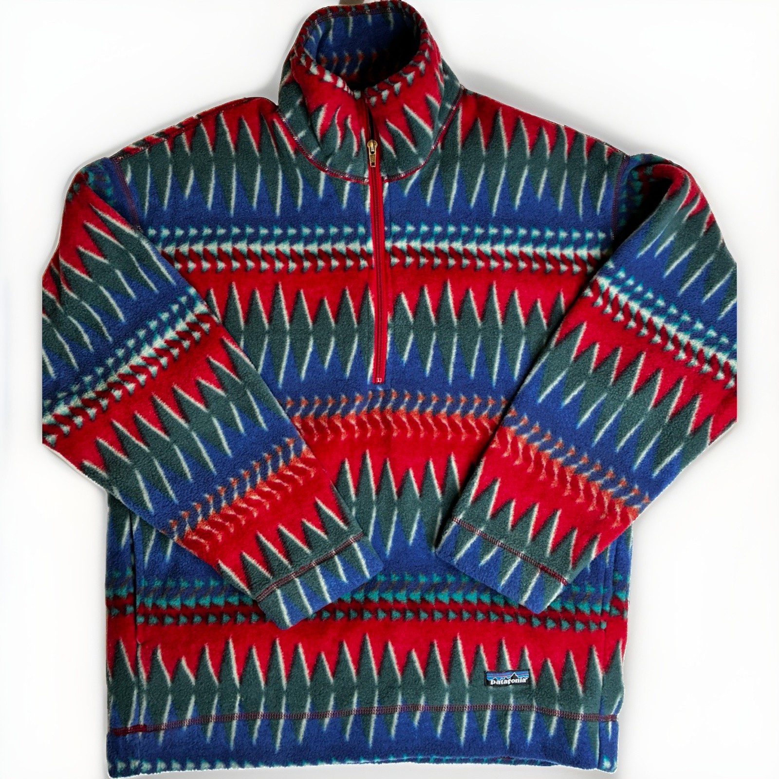 Vintage Rare 1996 Patagonia Synchilla Minnehaha Fleece Quarter Zip Aztec Vintage Rare 1996 Patagonia Synchilla Minnehaha Fleece Quarter Zip Aztec